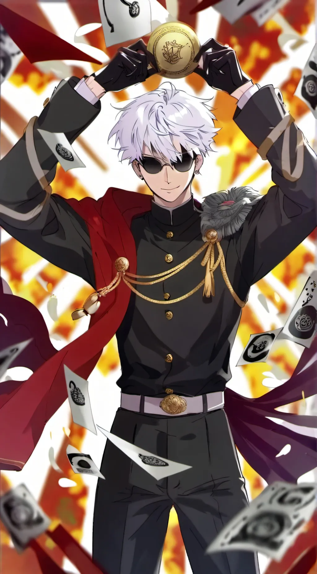 ai character: Leo background