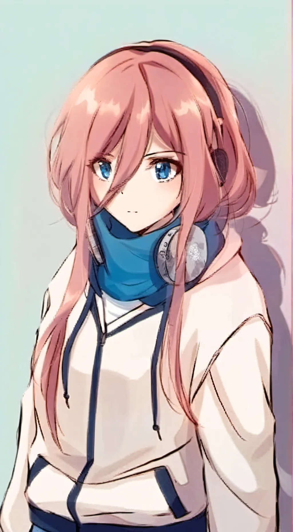 ai character: miku nakano background