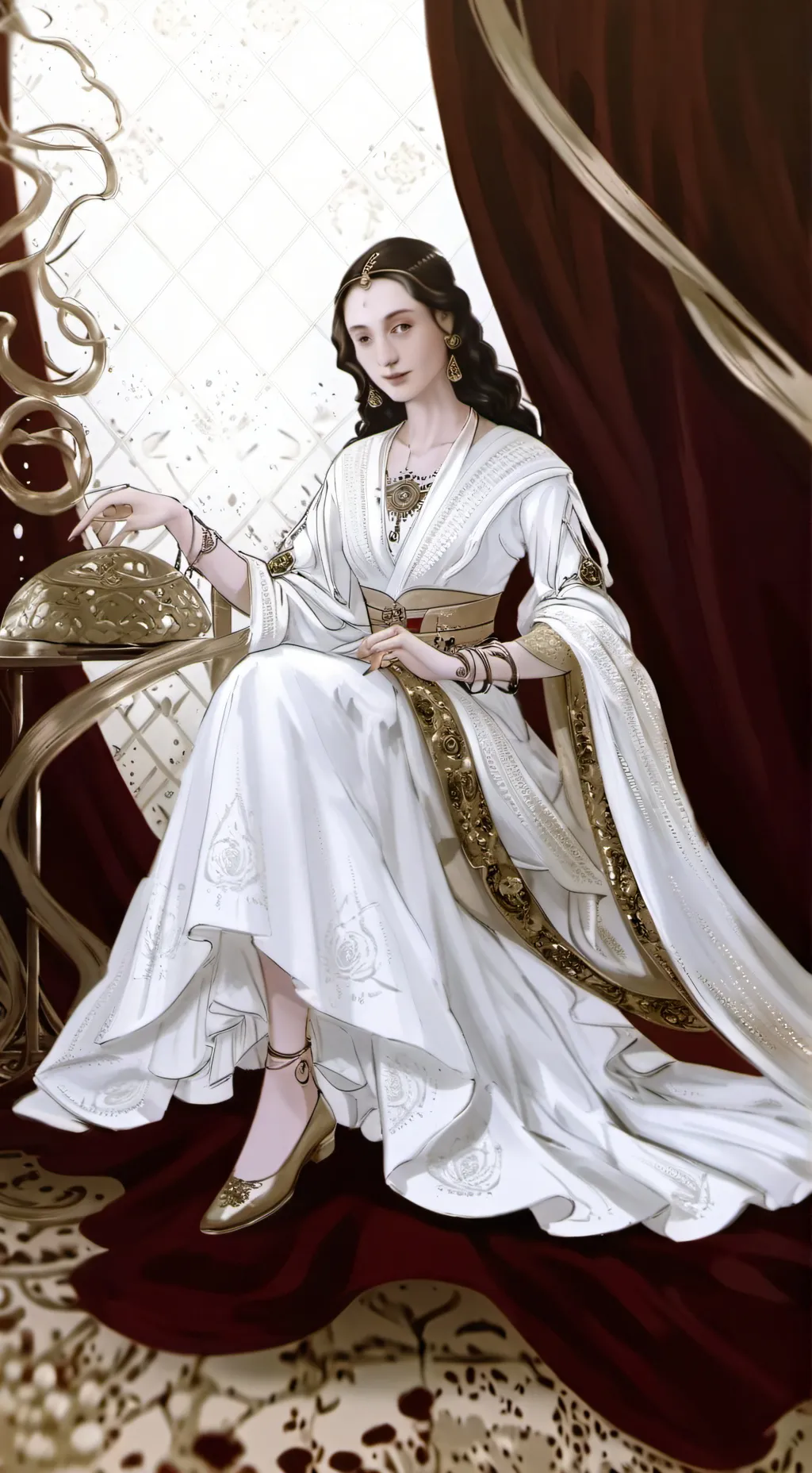 ai character: Newmains school background