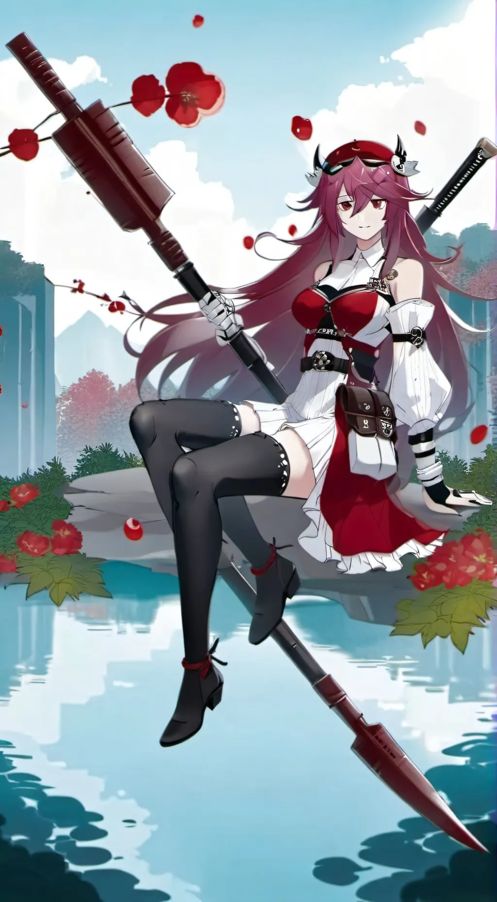 ai character: розария  background