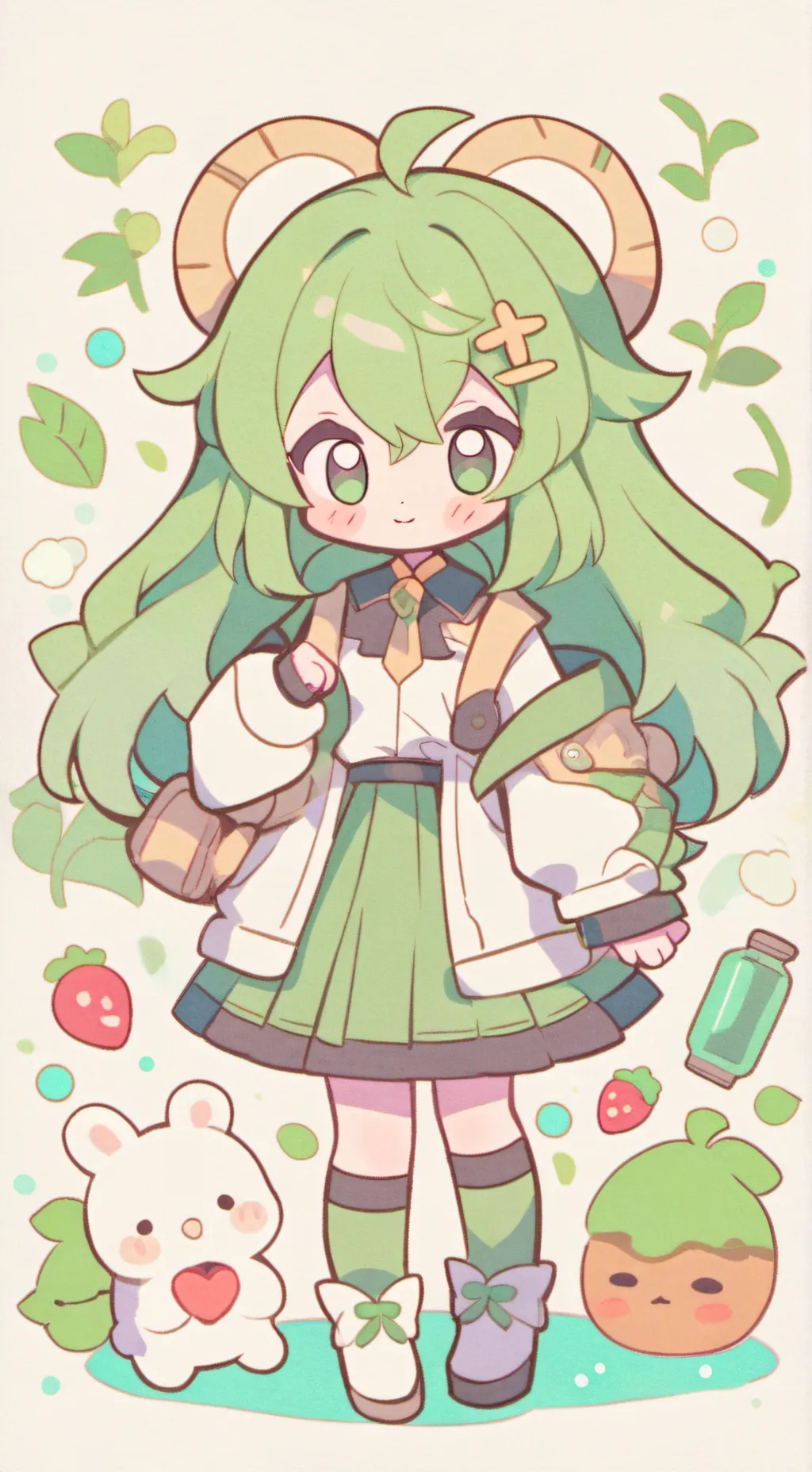 ai character: shinobu  background