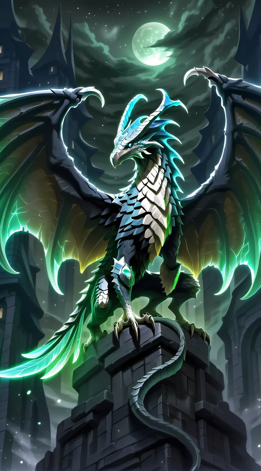 ai character: Moonwatcher background