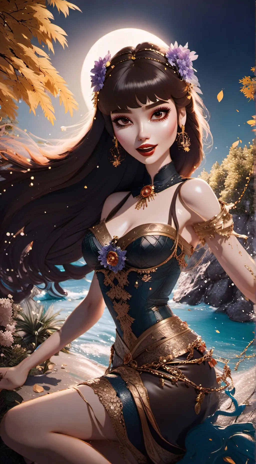 ai character: wenli background