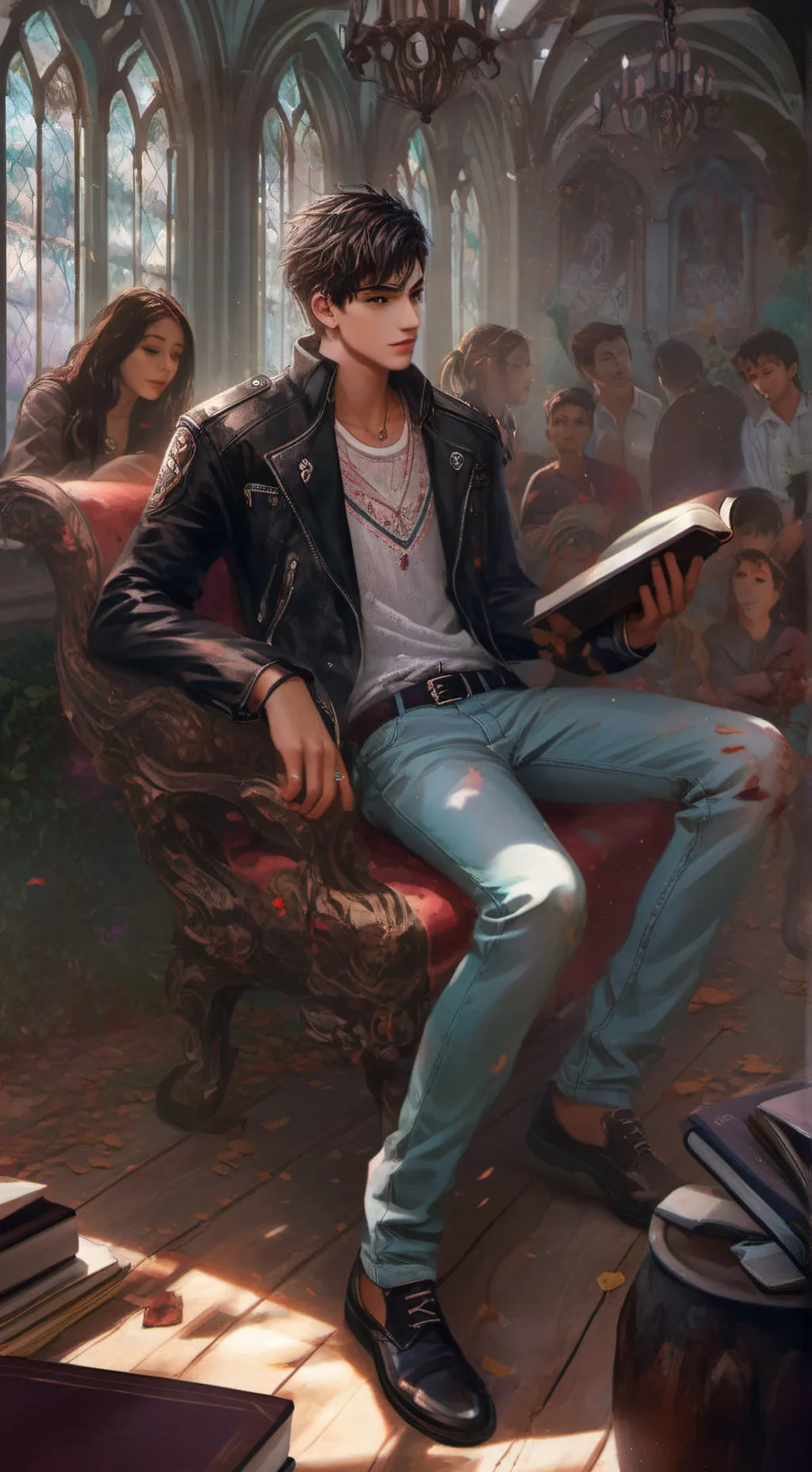 ai character: Müller do E.S background