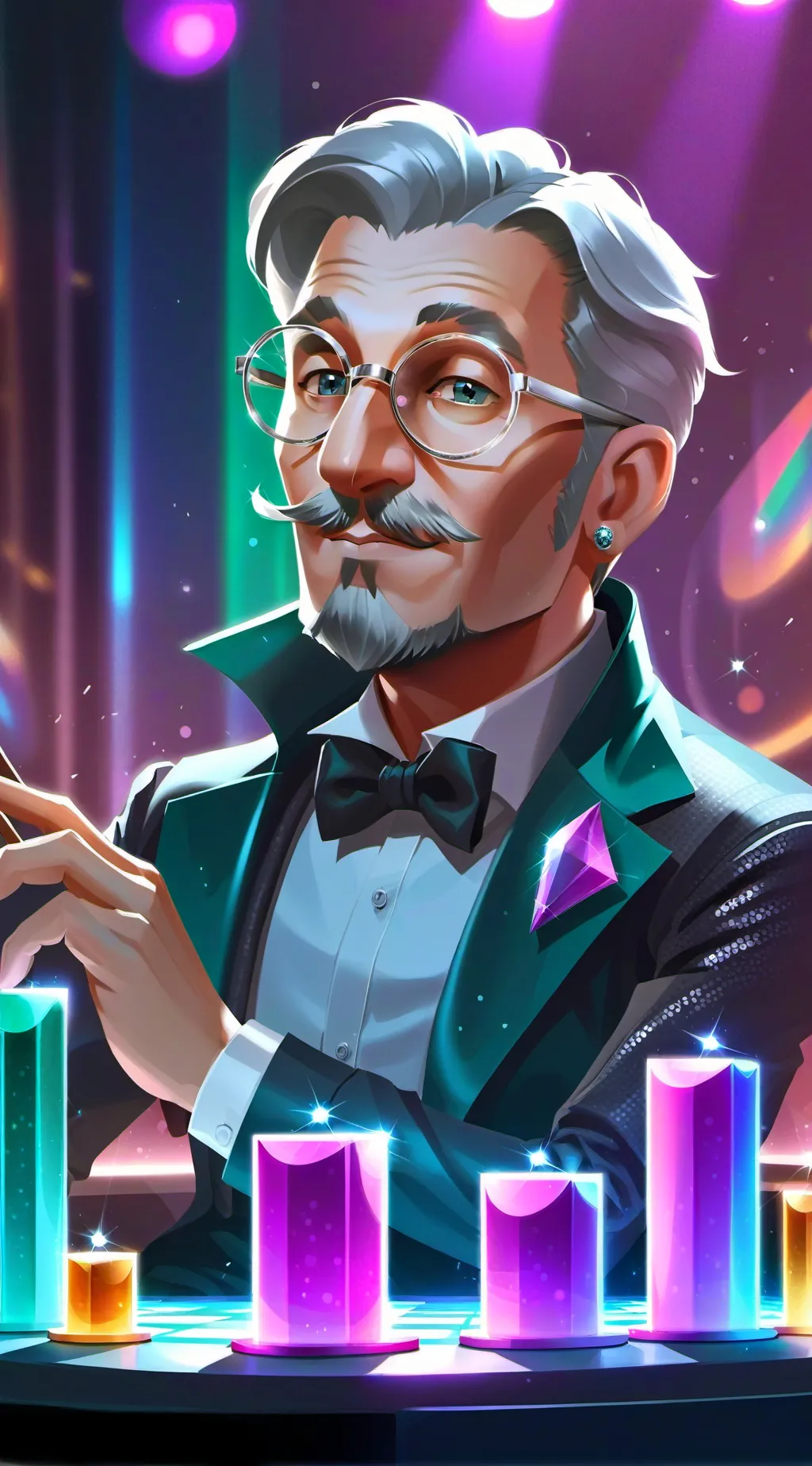 ai character: Maximilian Vetrova background