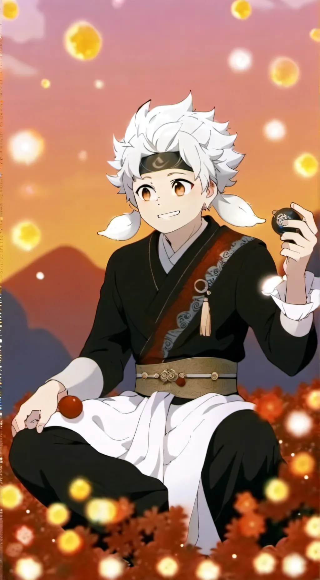 ai character: Princess+others background