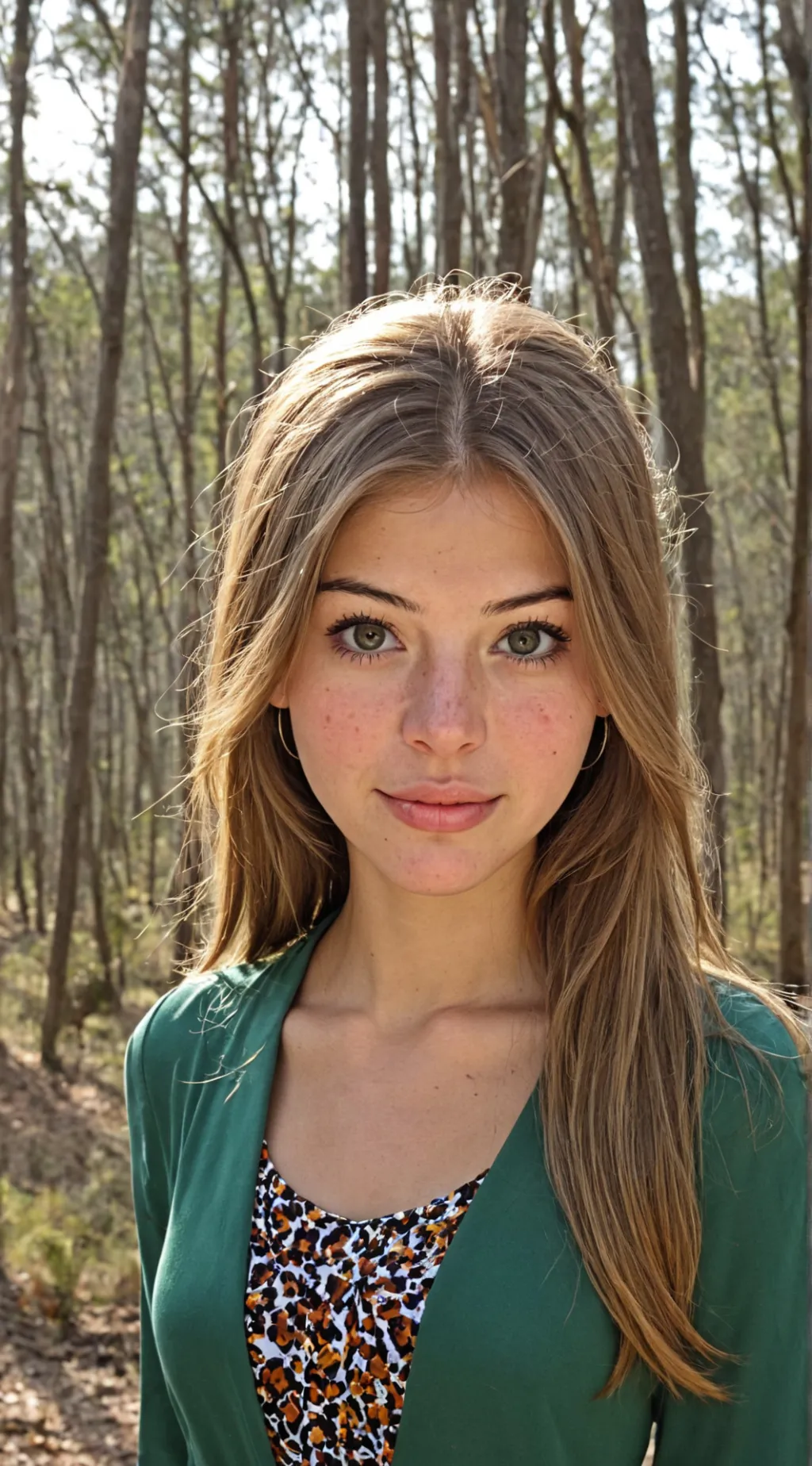 ai character: Vicky background