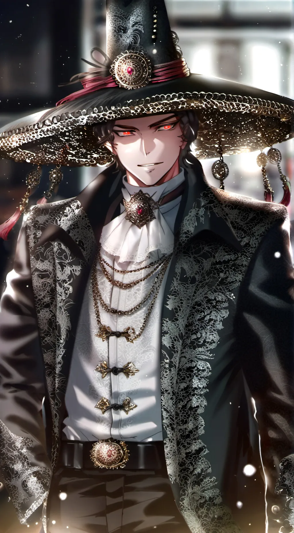 ai character: mascota de muzan background