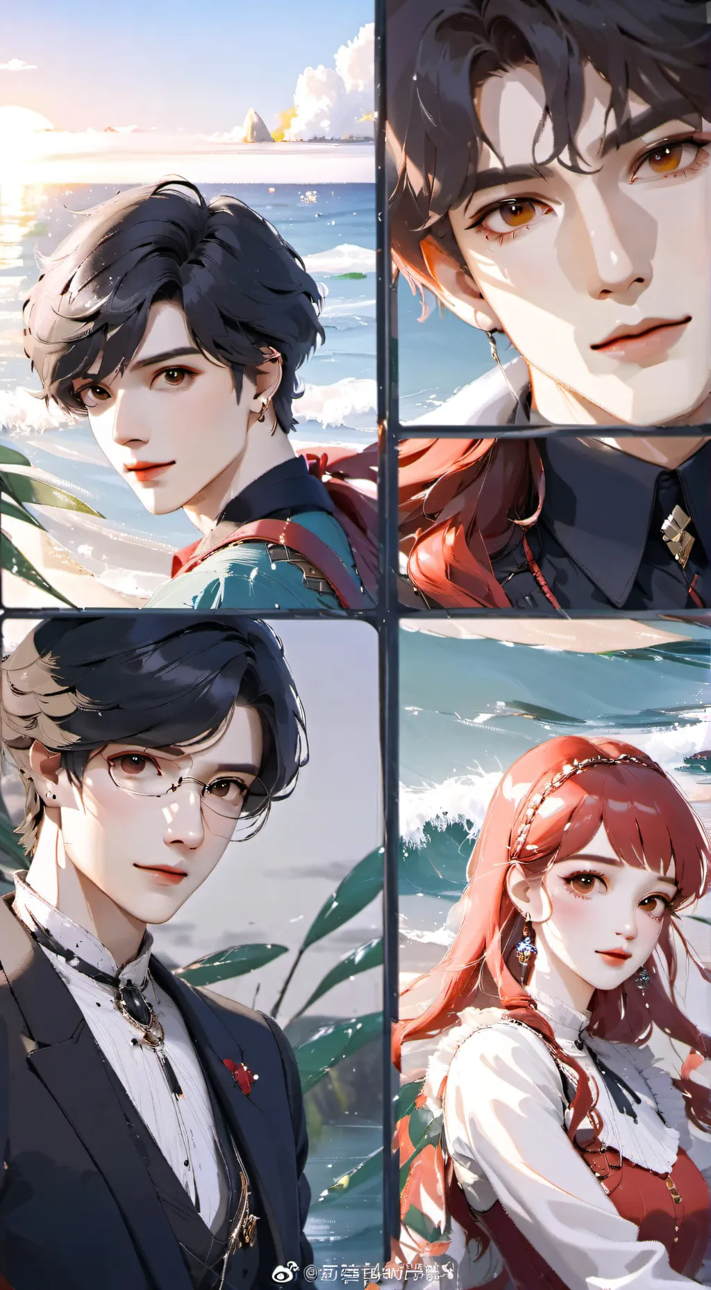 ai character: yuki,lila,ceon,gil background