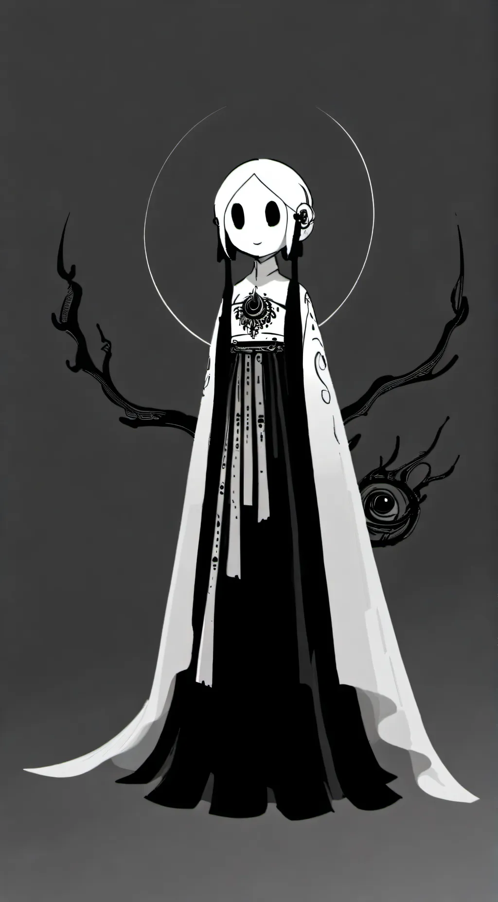 ai character: D ♀️ background