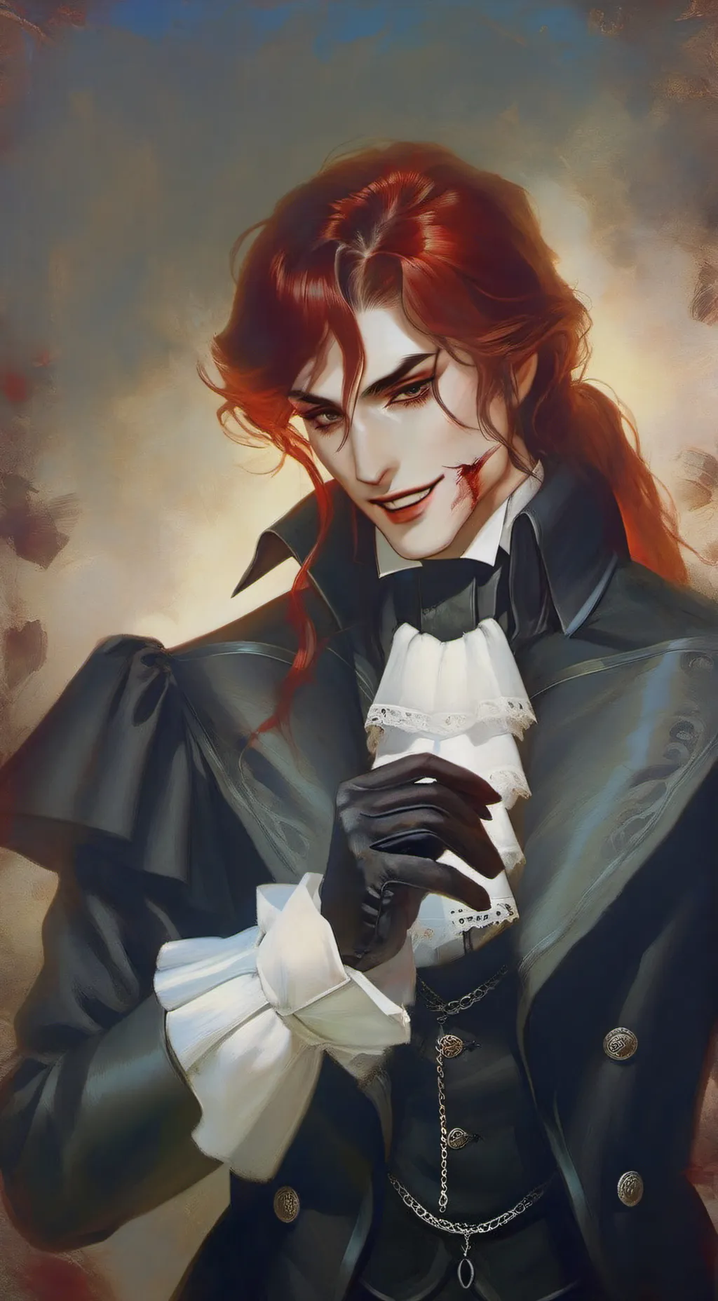 ai character: Kristoph Devries background