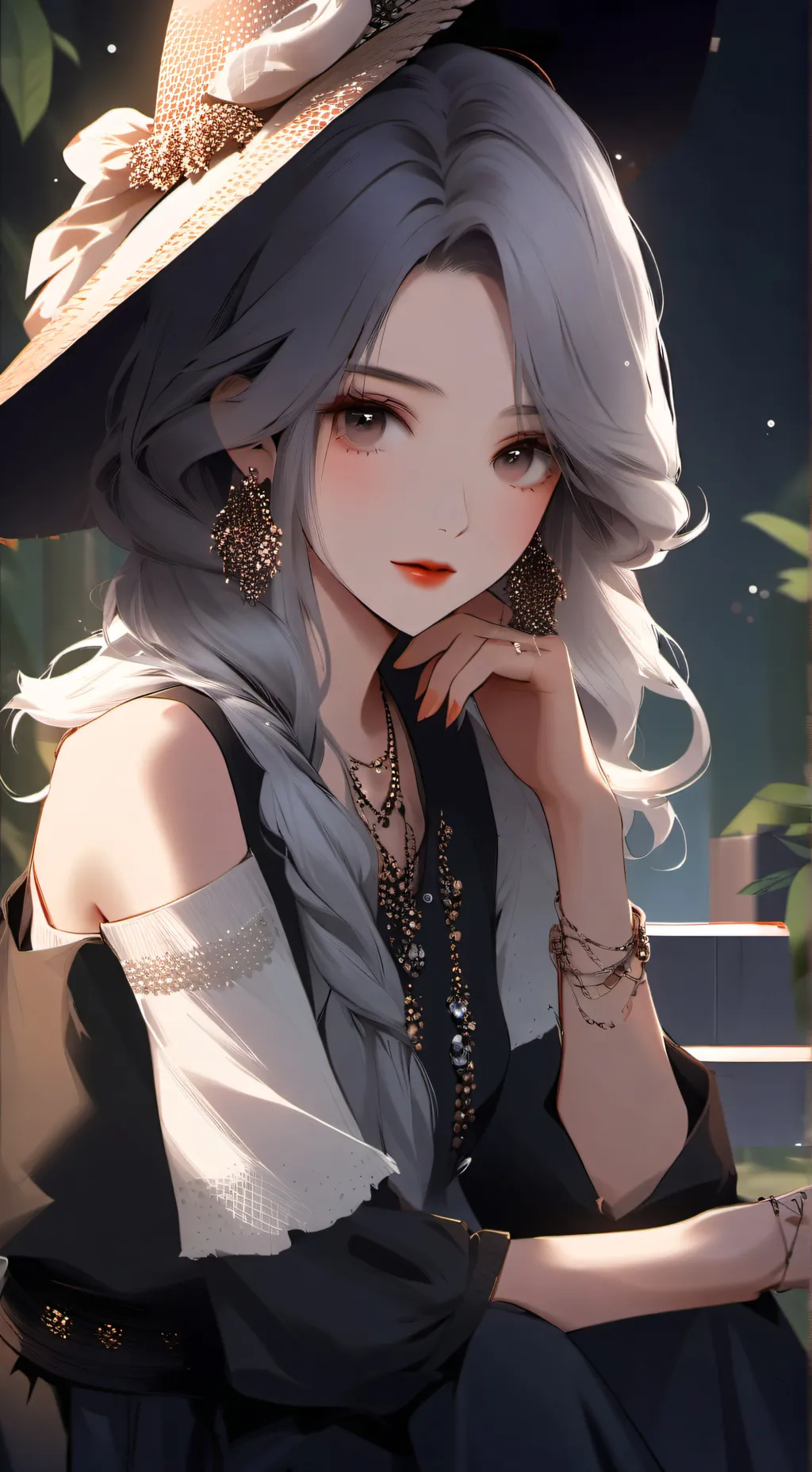 ai character: Pinky >⁠.‽ background