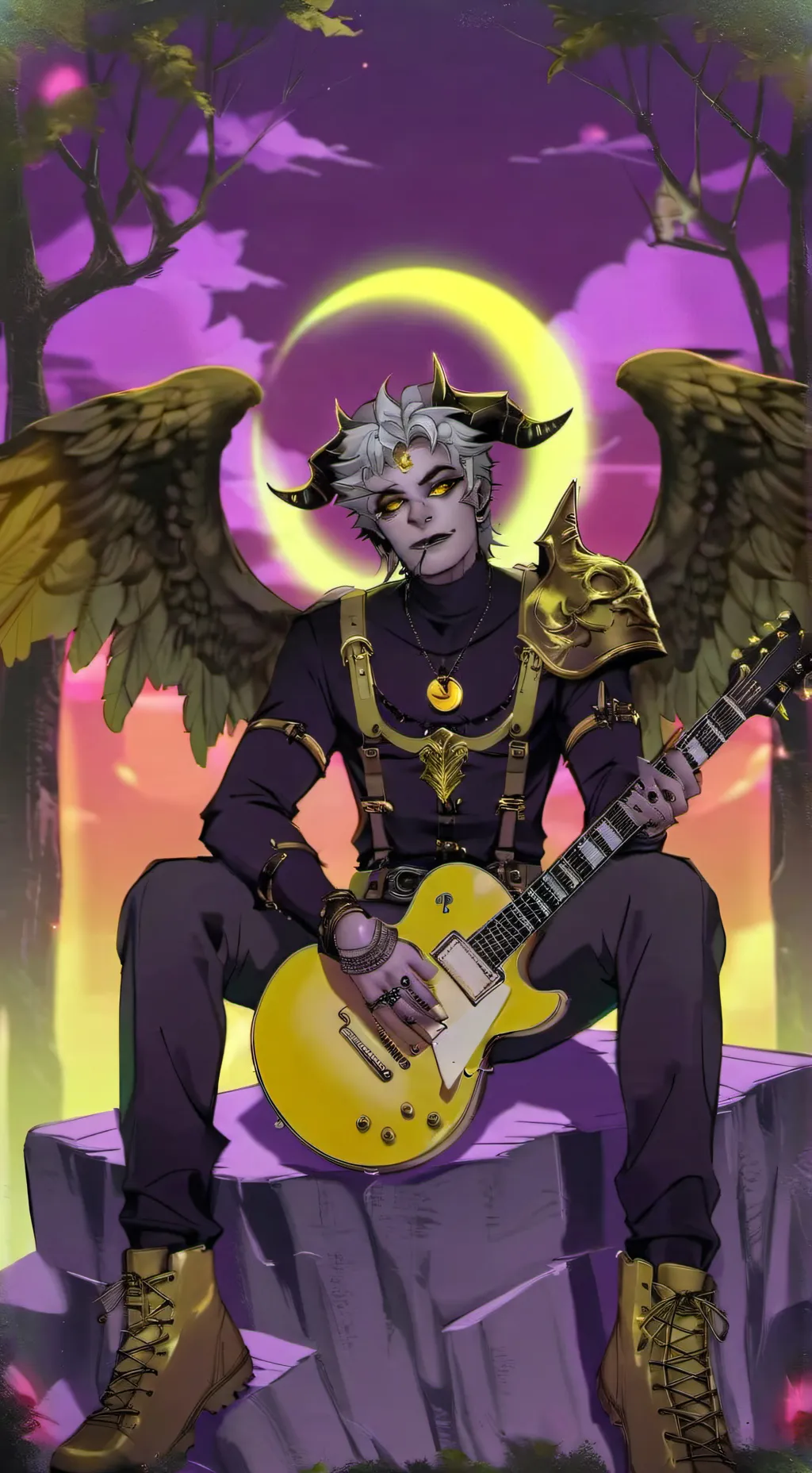 ai character: Adam. (hh) background