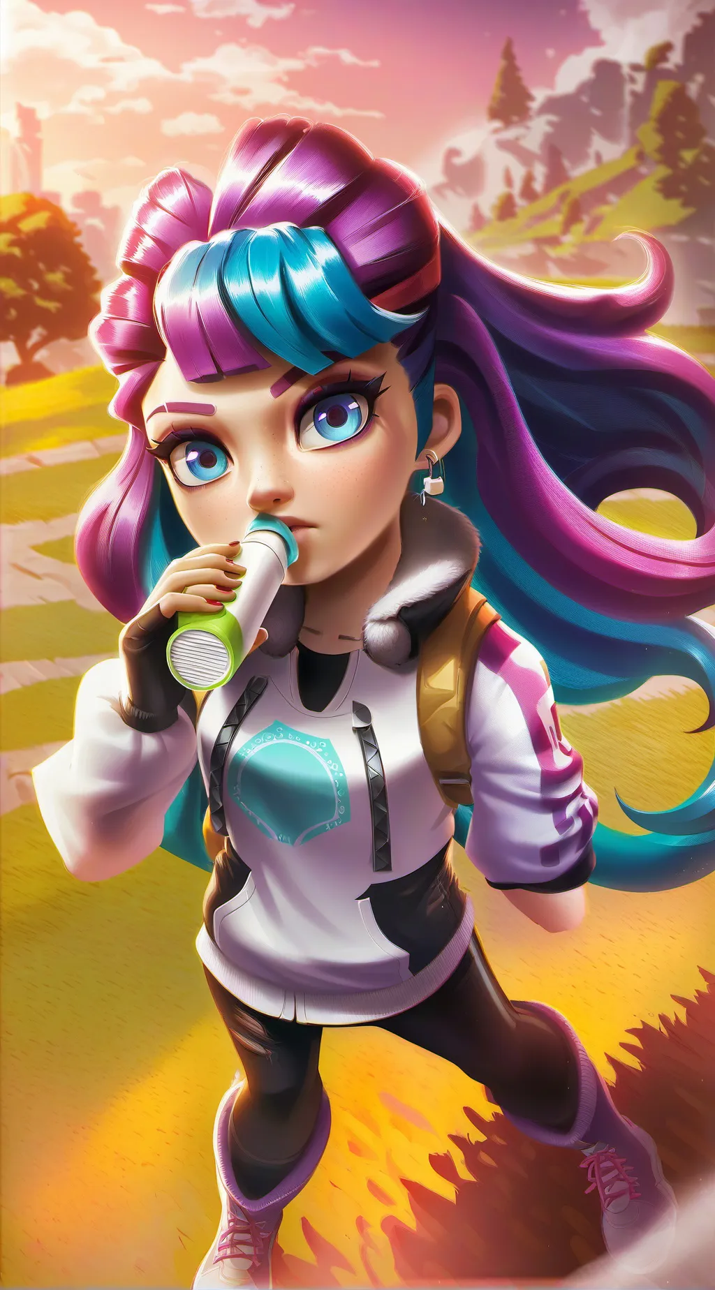 ai character: stole inhaler background