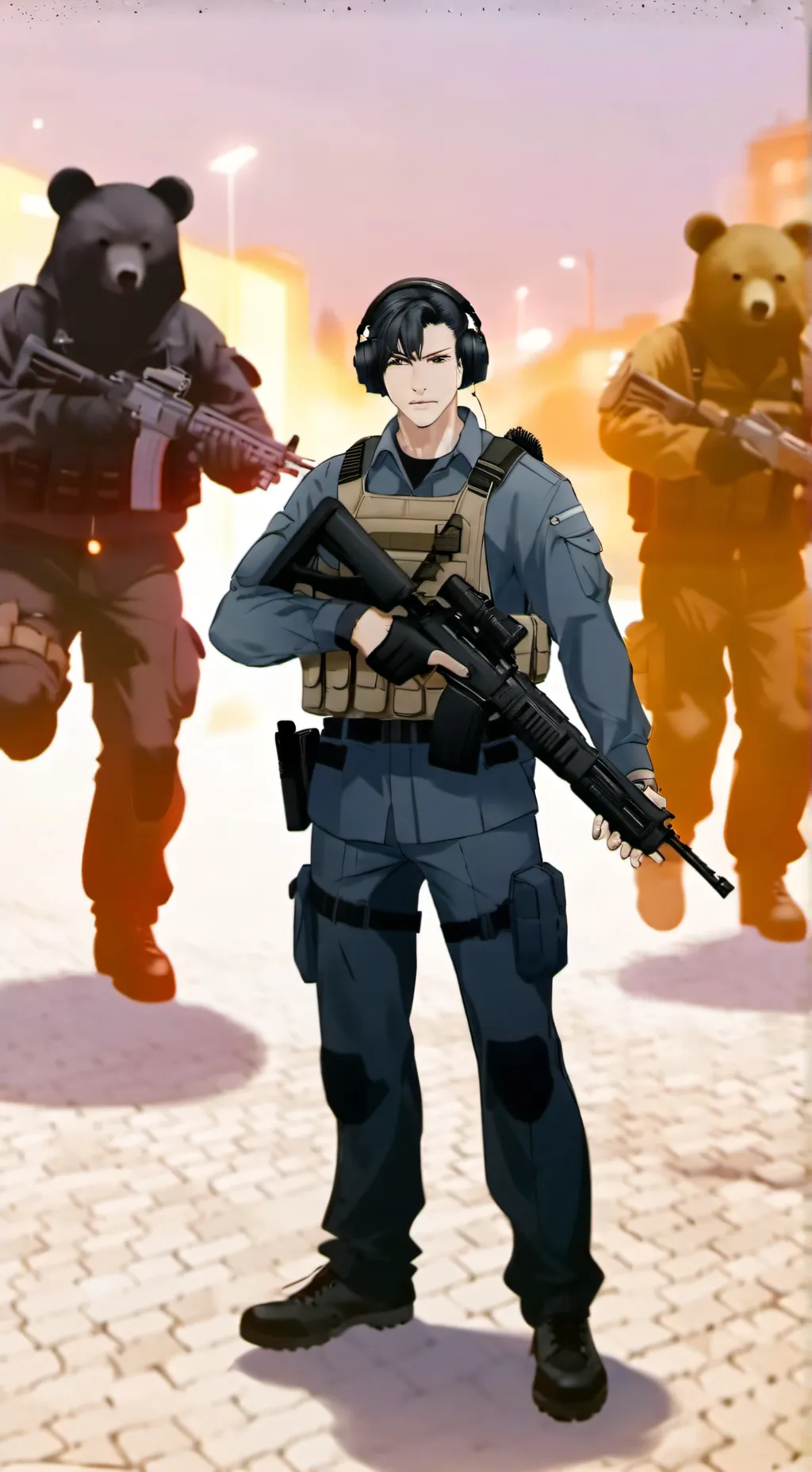 ai character: Рядовой  background