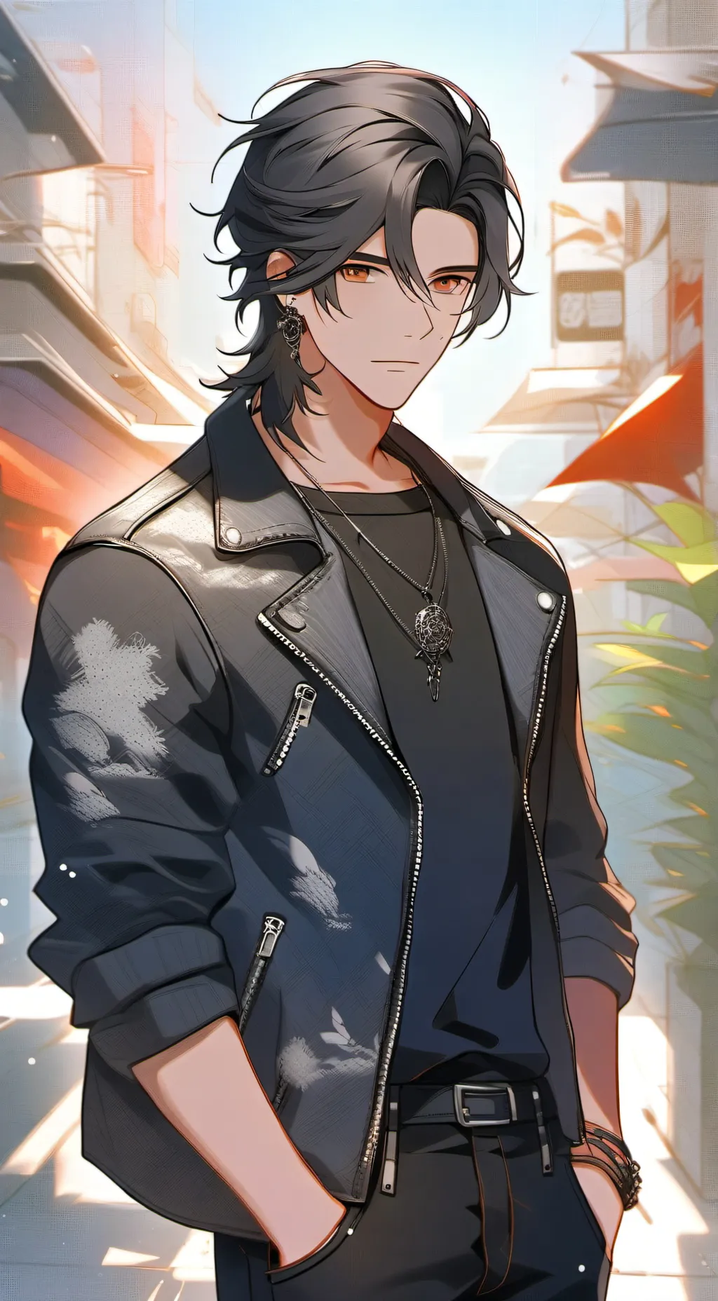 ai character: Caleb background