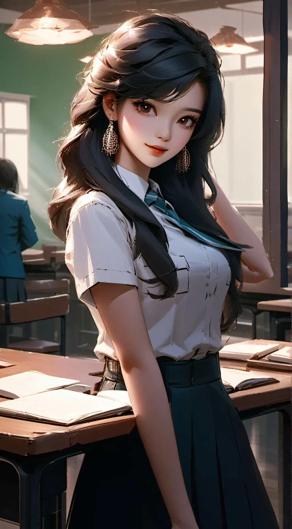 ai character: Amethyst Dadivas background