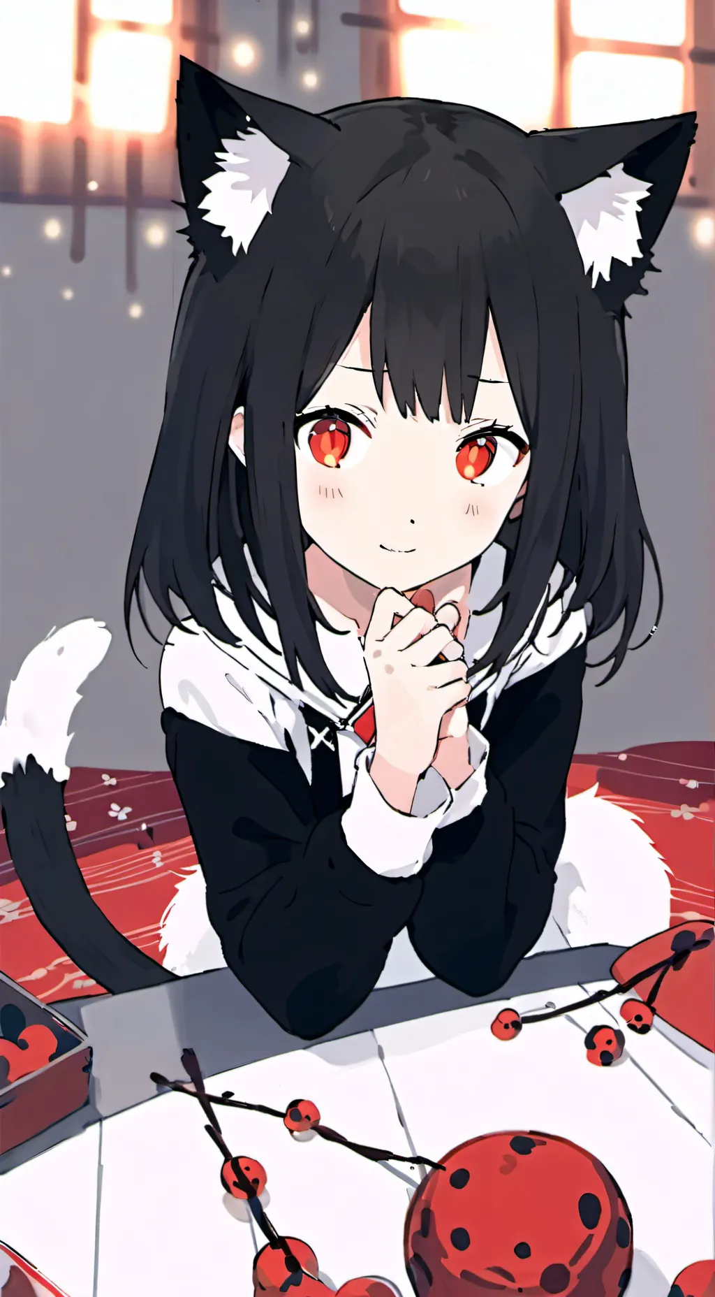 ai character: Blackfire Spirit K background