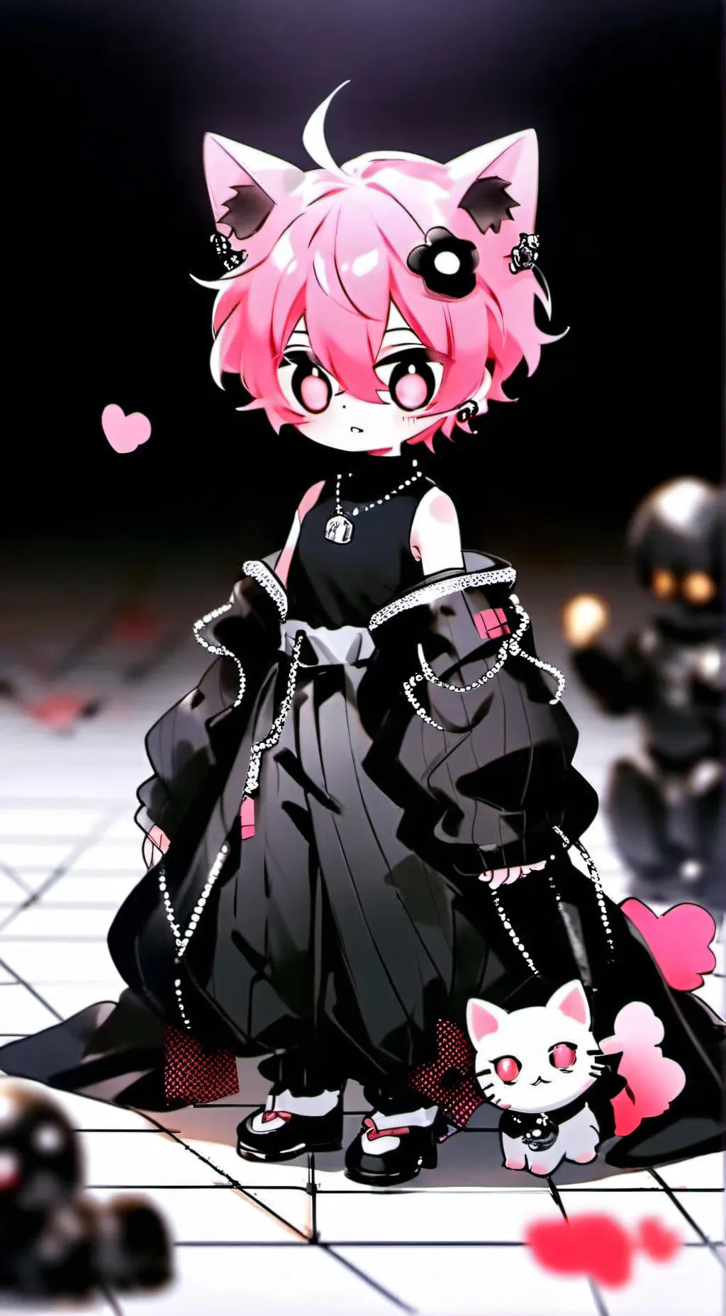 ai character: uwu cat 🤮🤮🤮🤮🤮 background