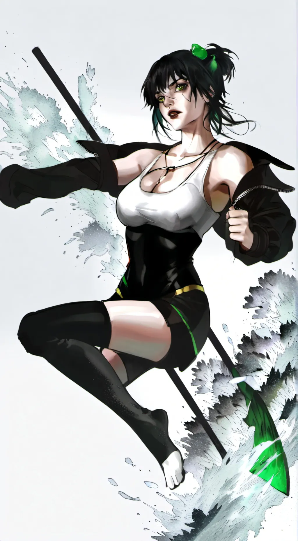 ai character: Maki background