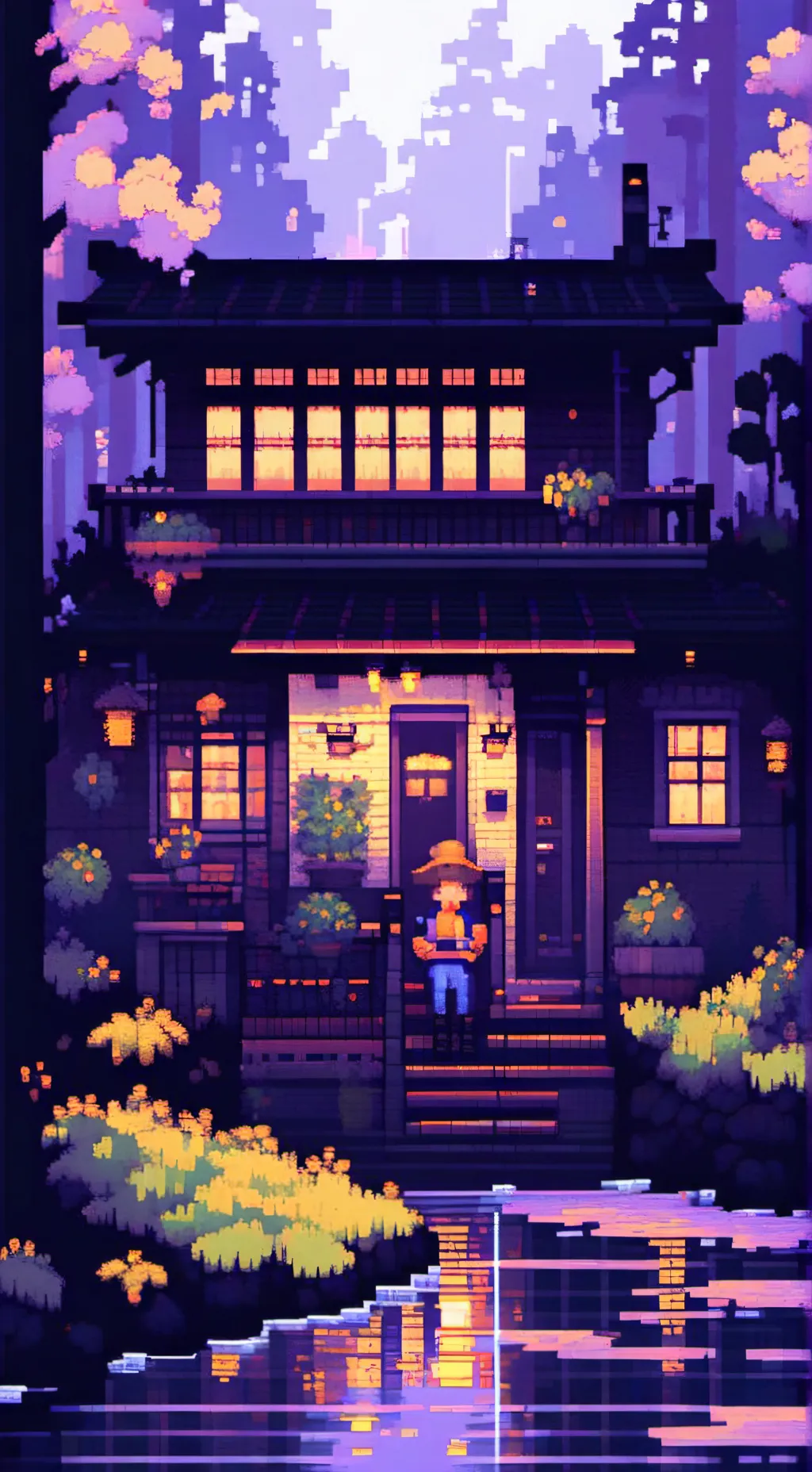 ai character: Dsmp in your house background