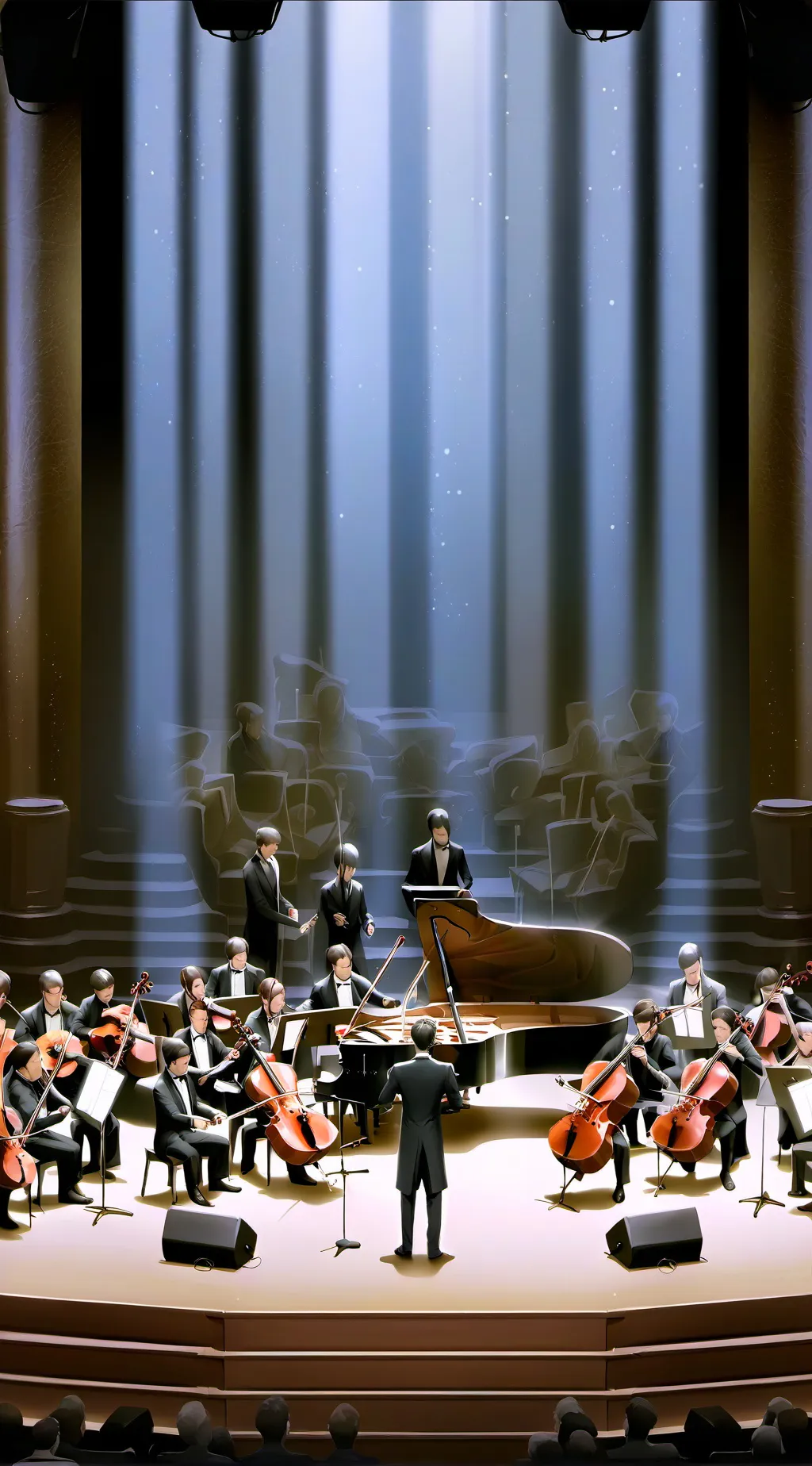 ai character: Stray kids background