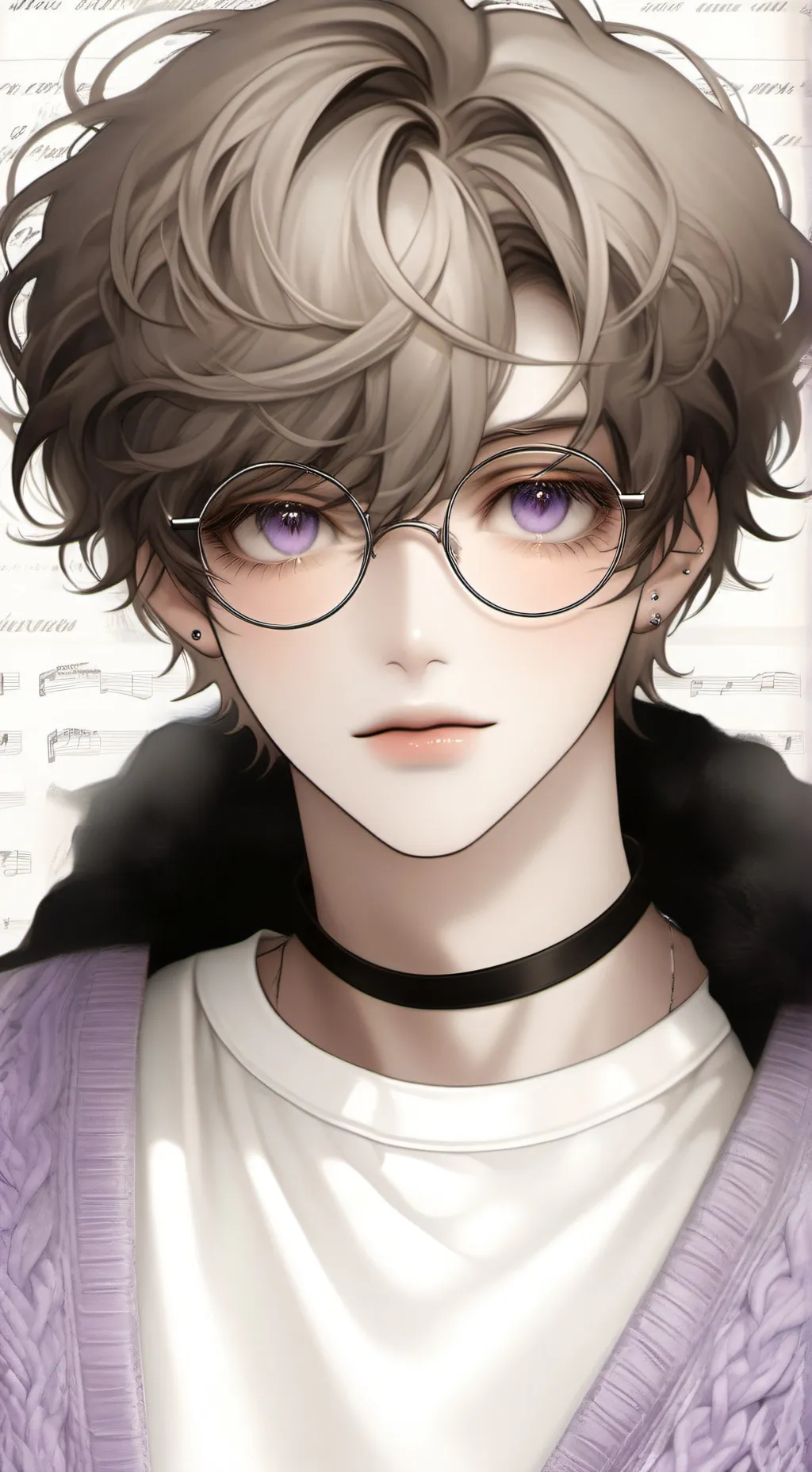 ai character: Évan background