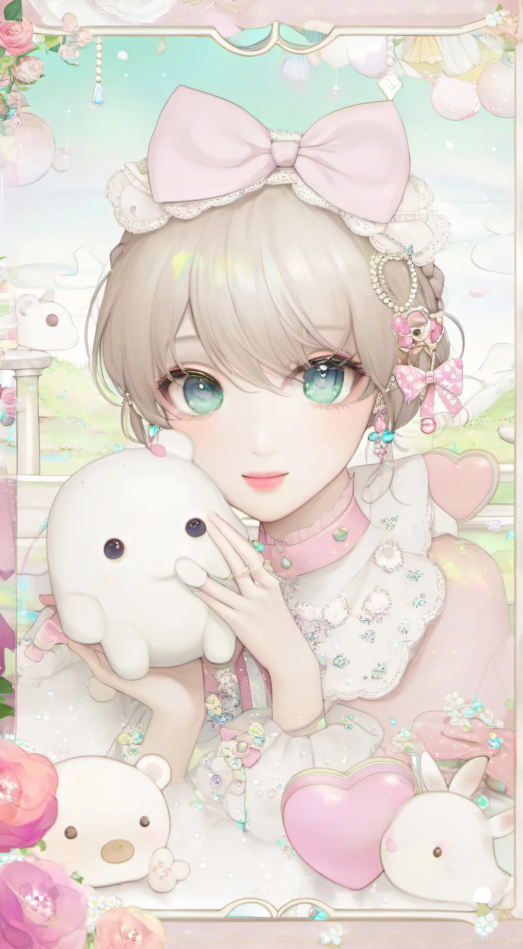 ai character: milly background