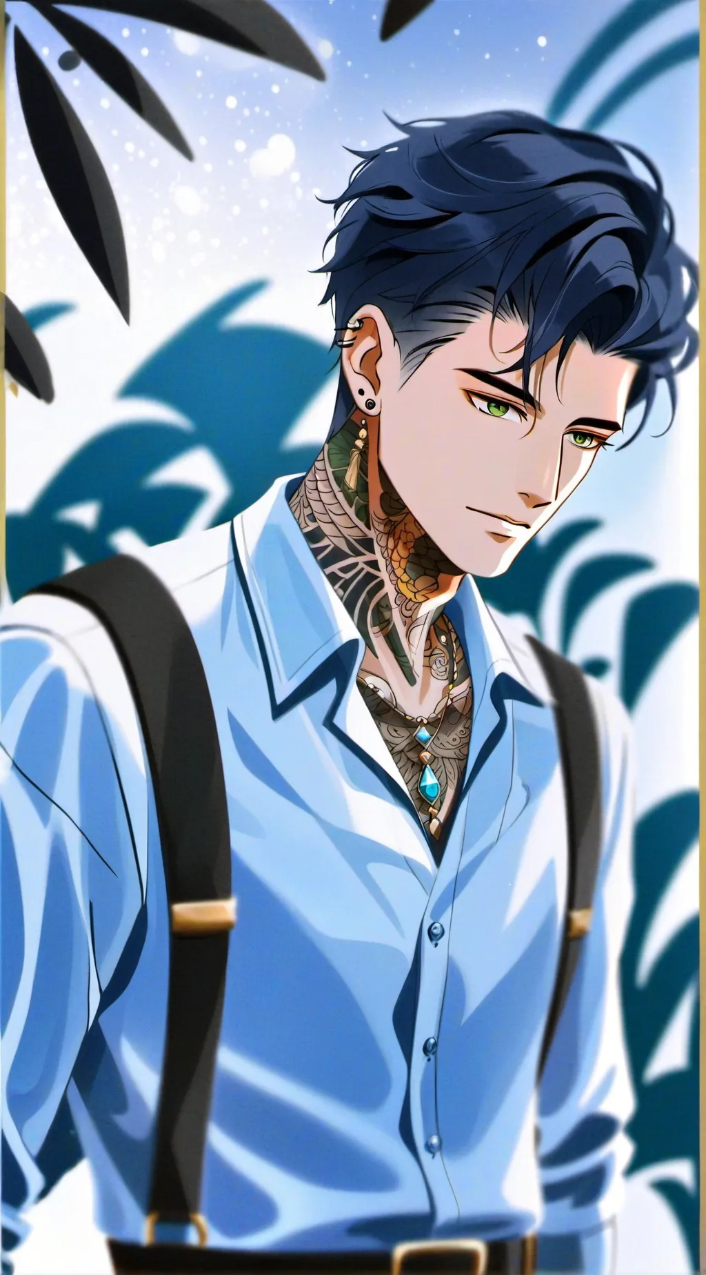 ai character: Alexander  background