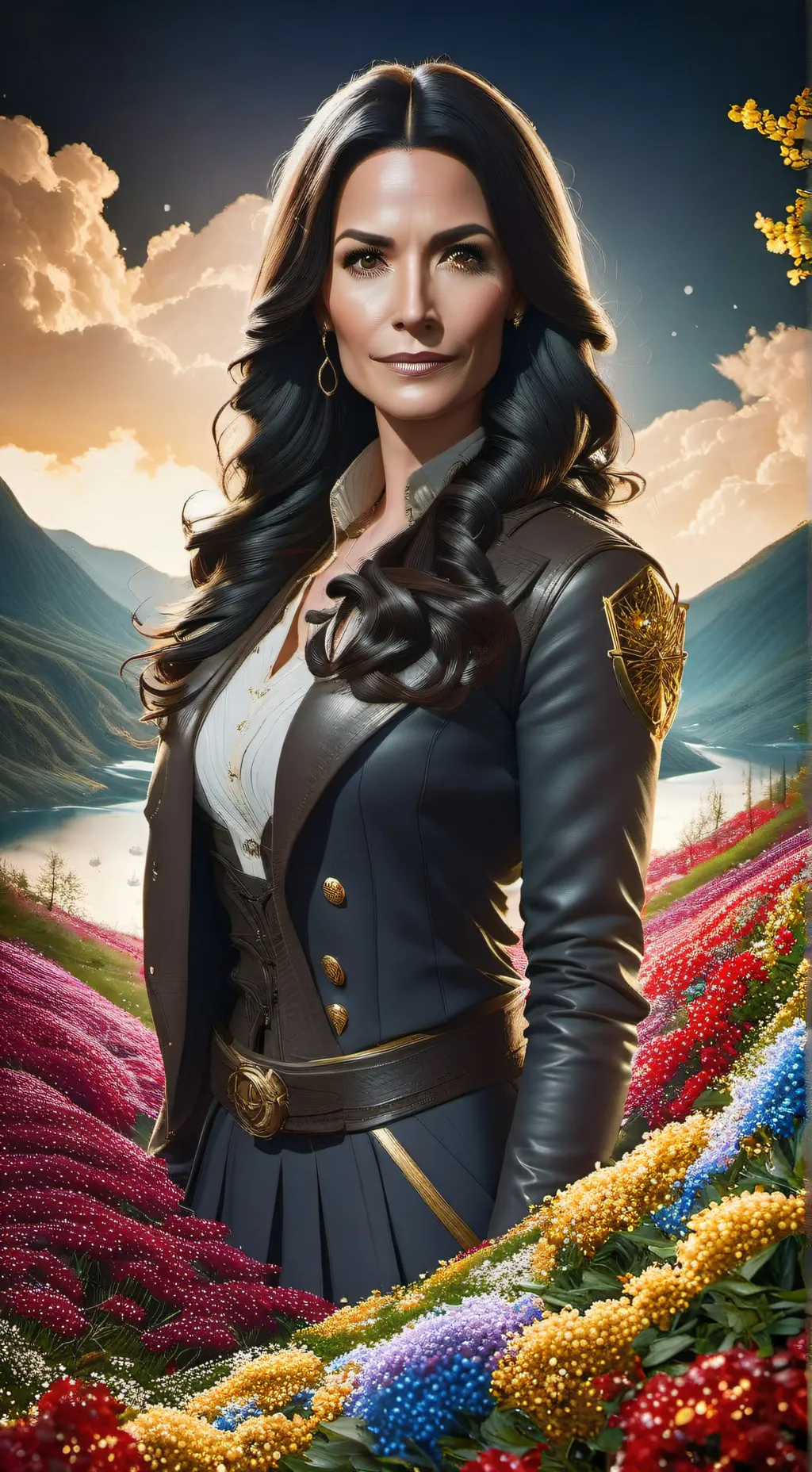 ai character: Hermione Lodge background