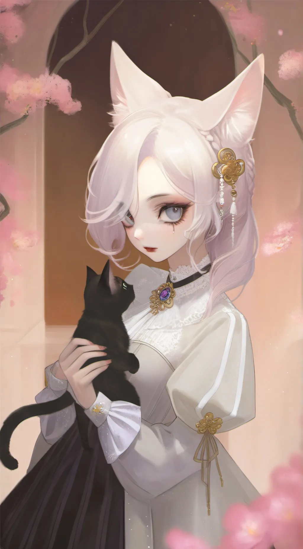 ai character: lumina  background