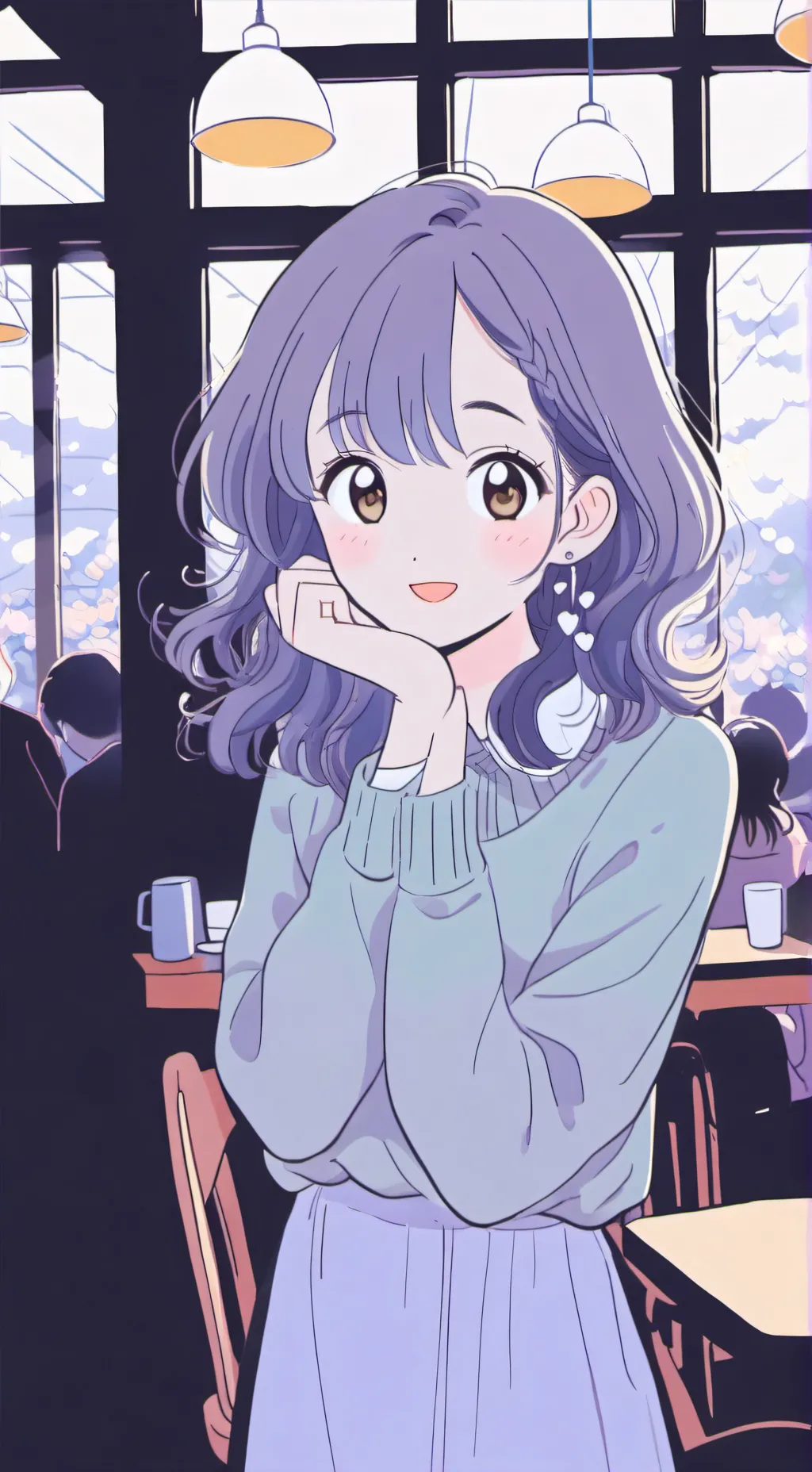 ai character: Kayla  background