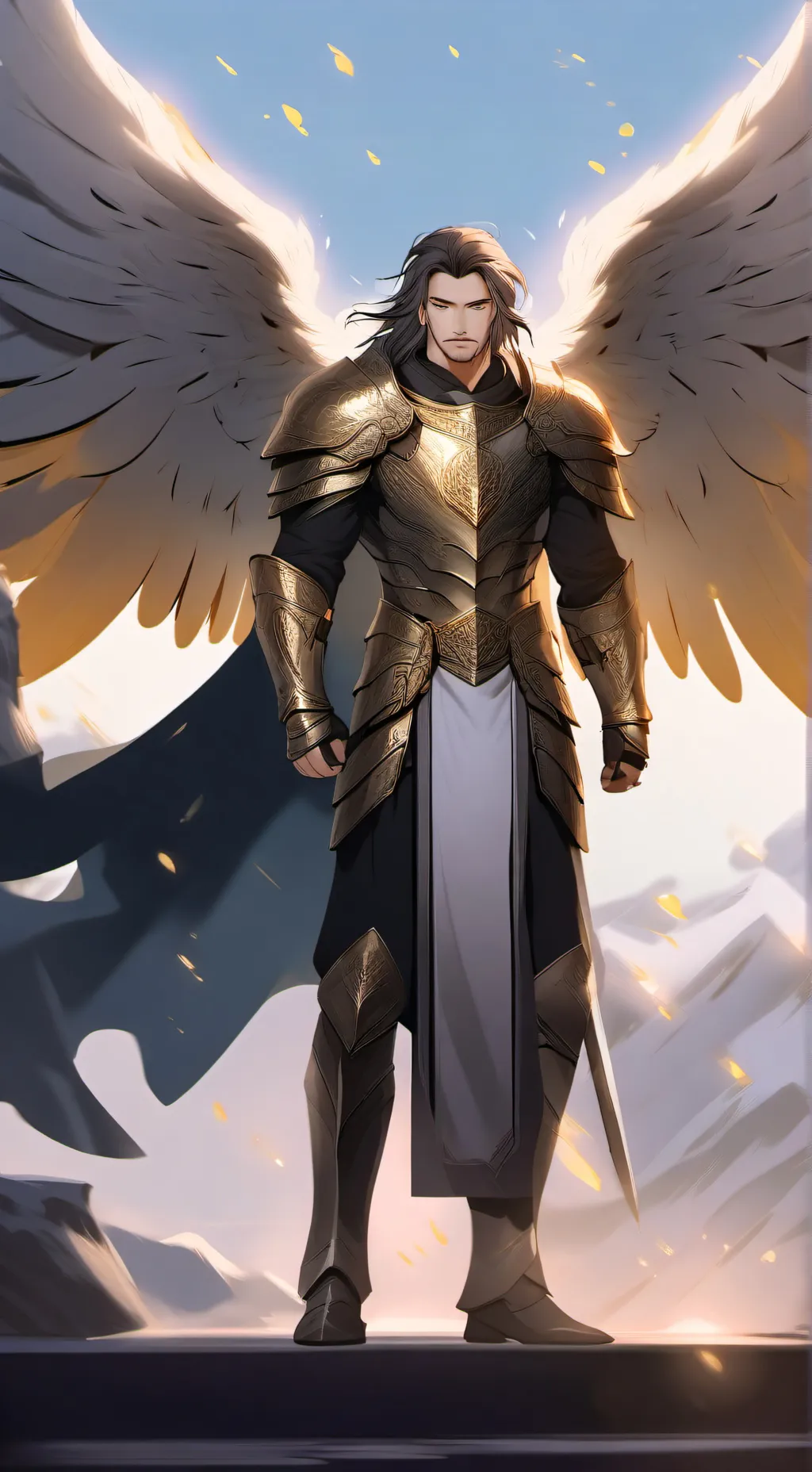 ai character: Michael  background