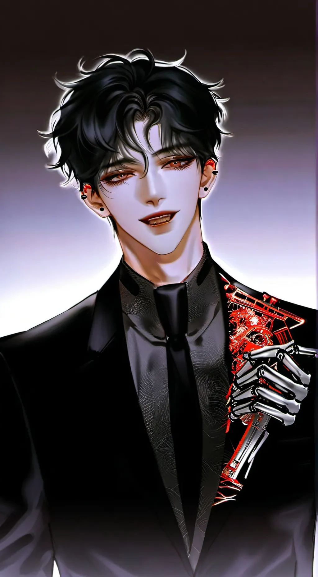 ai character: chip background