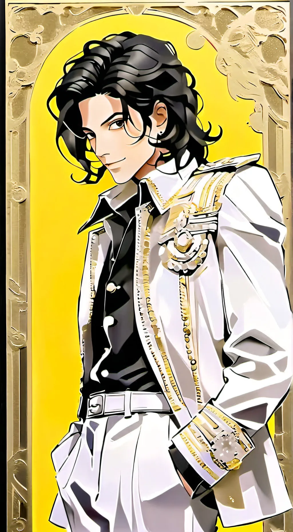 ai character: estrela do pop background