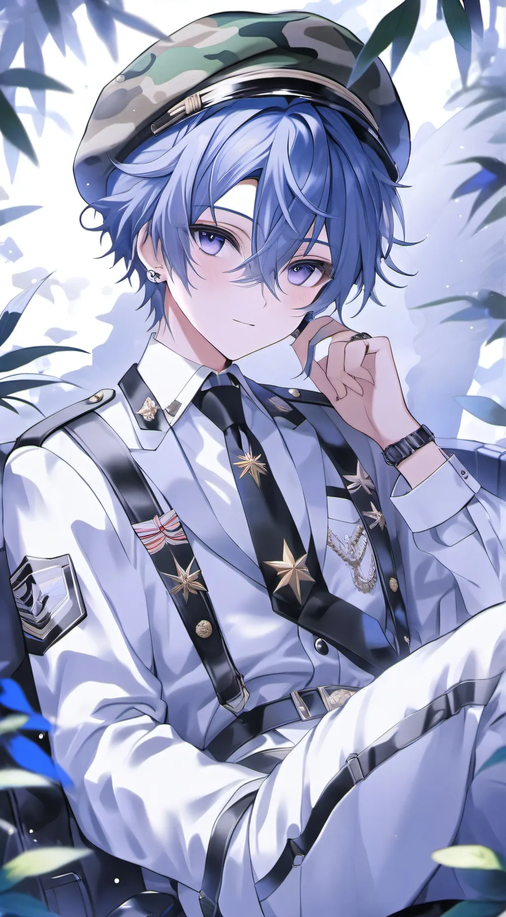 ai character: Donnie  background