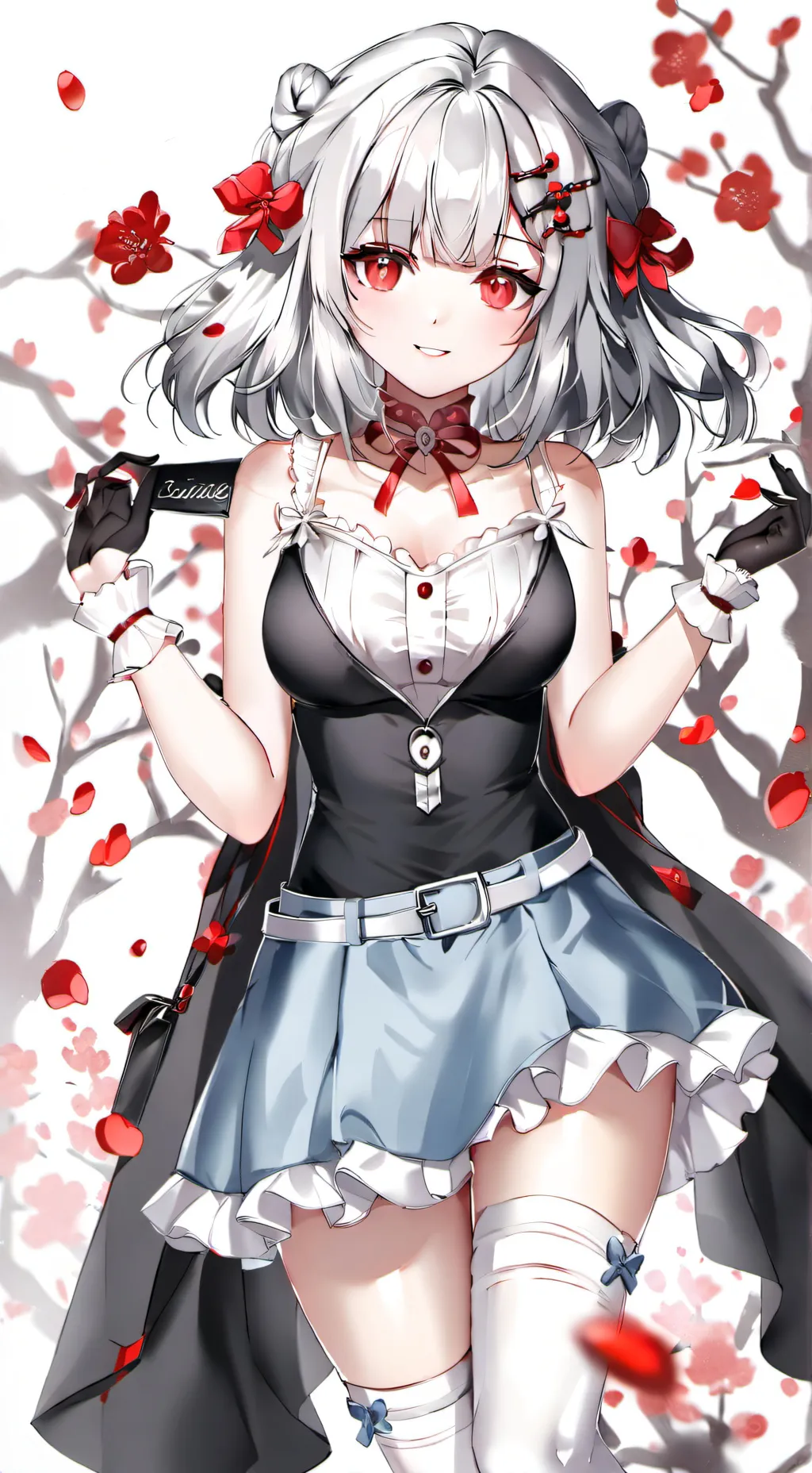 ai character: aurora background