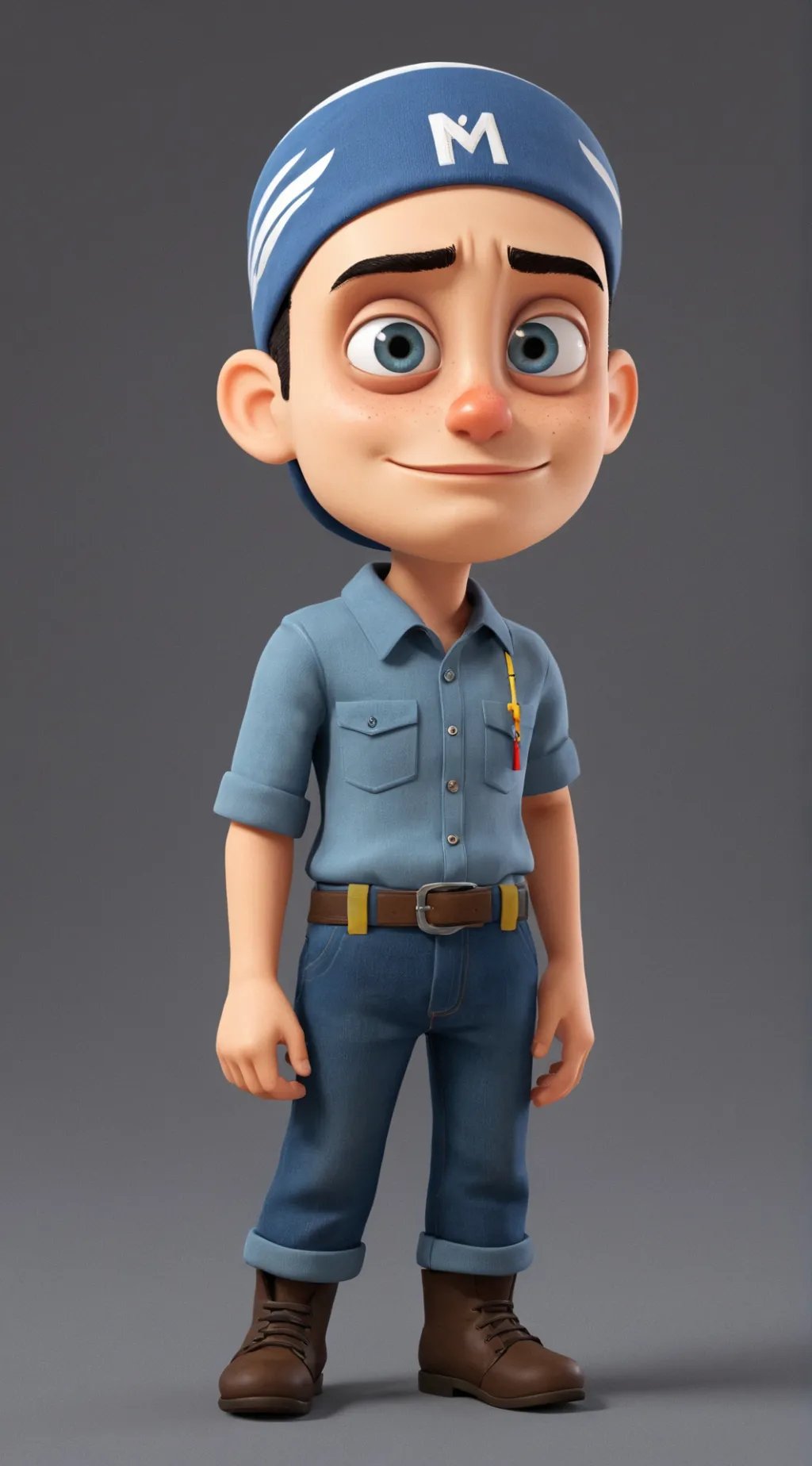 ai character: ник background