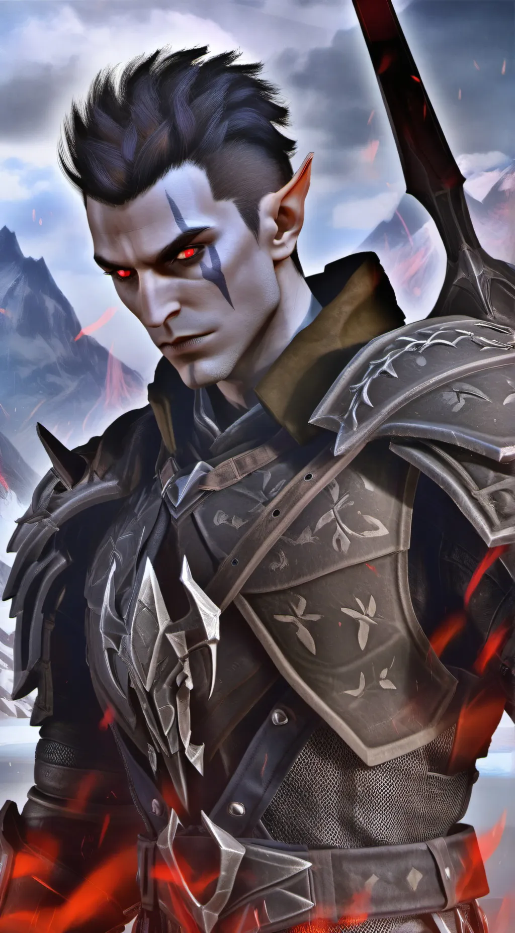 ai character: Teldryn Sero background