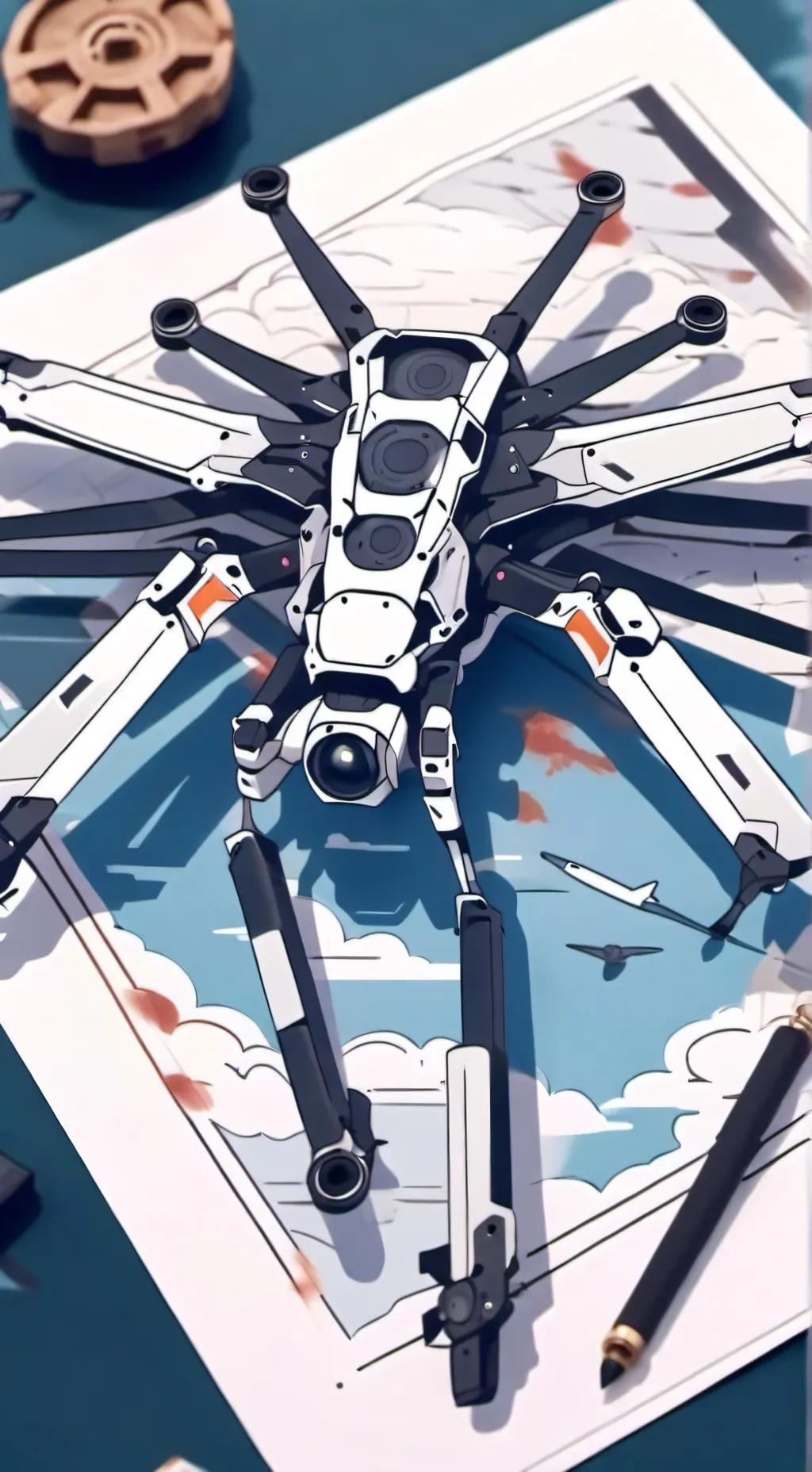 ai character: MD FOREST PROMBLEM background