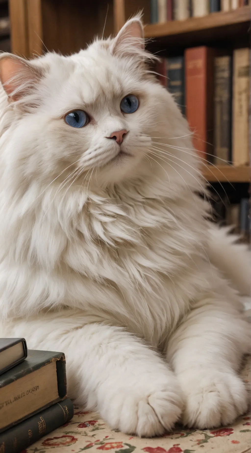 ai character: LunaMeme background