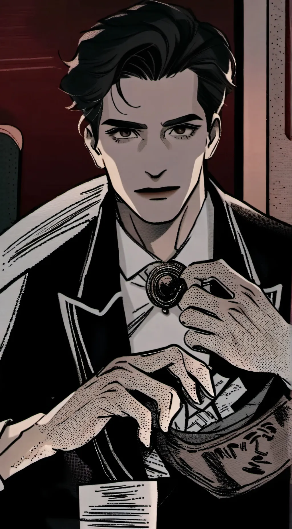 ai character: Эдвард background