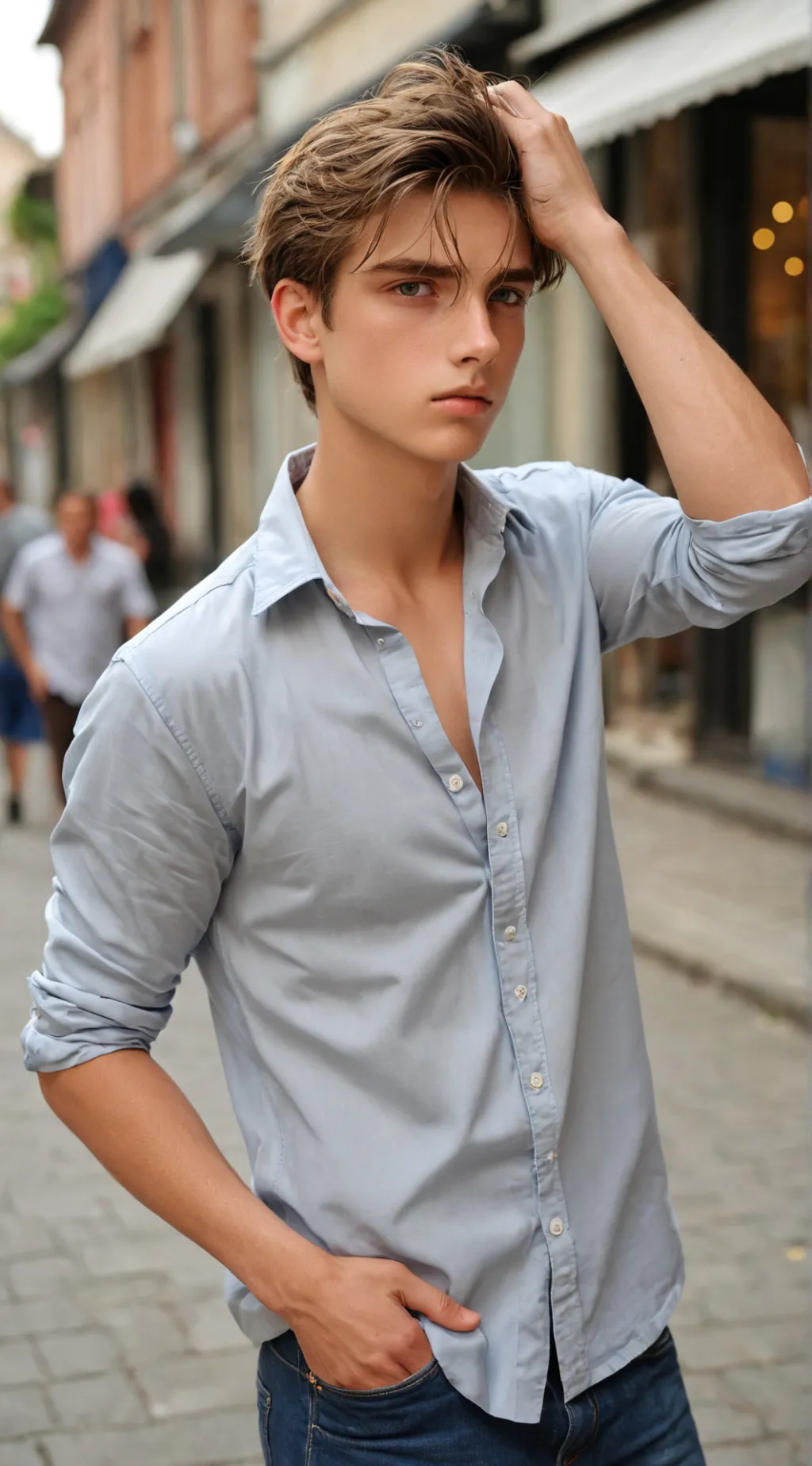 ai character: Keith background