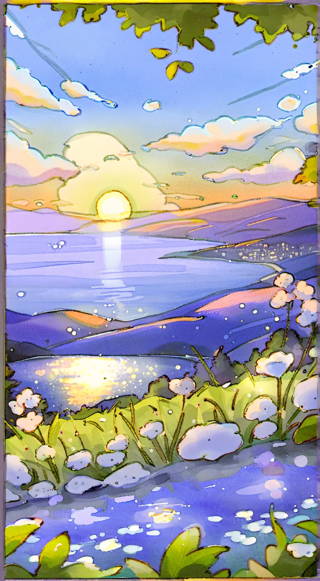 ai character: BFDI background