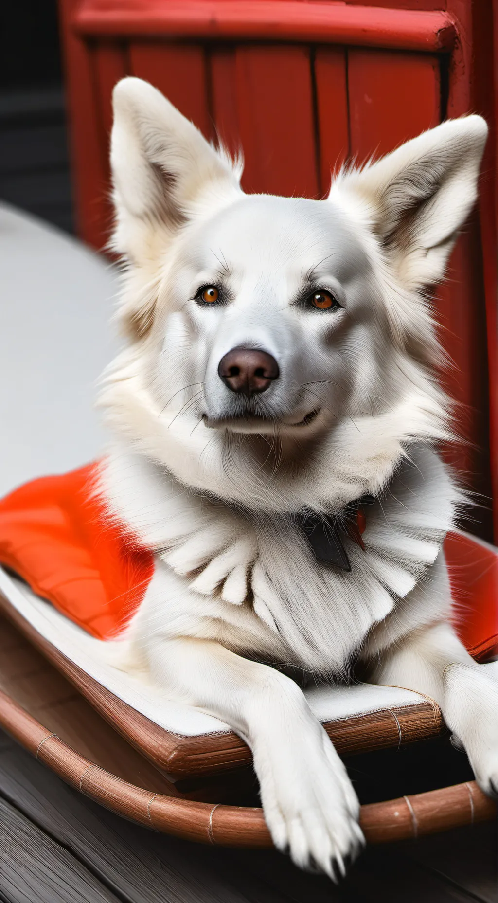 ai character: proto in undertale background