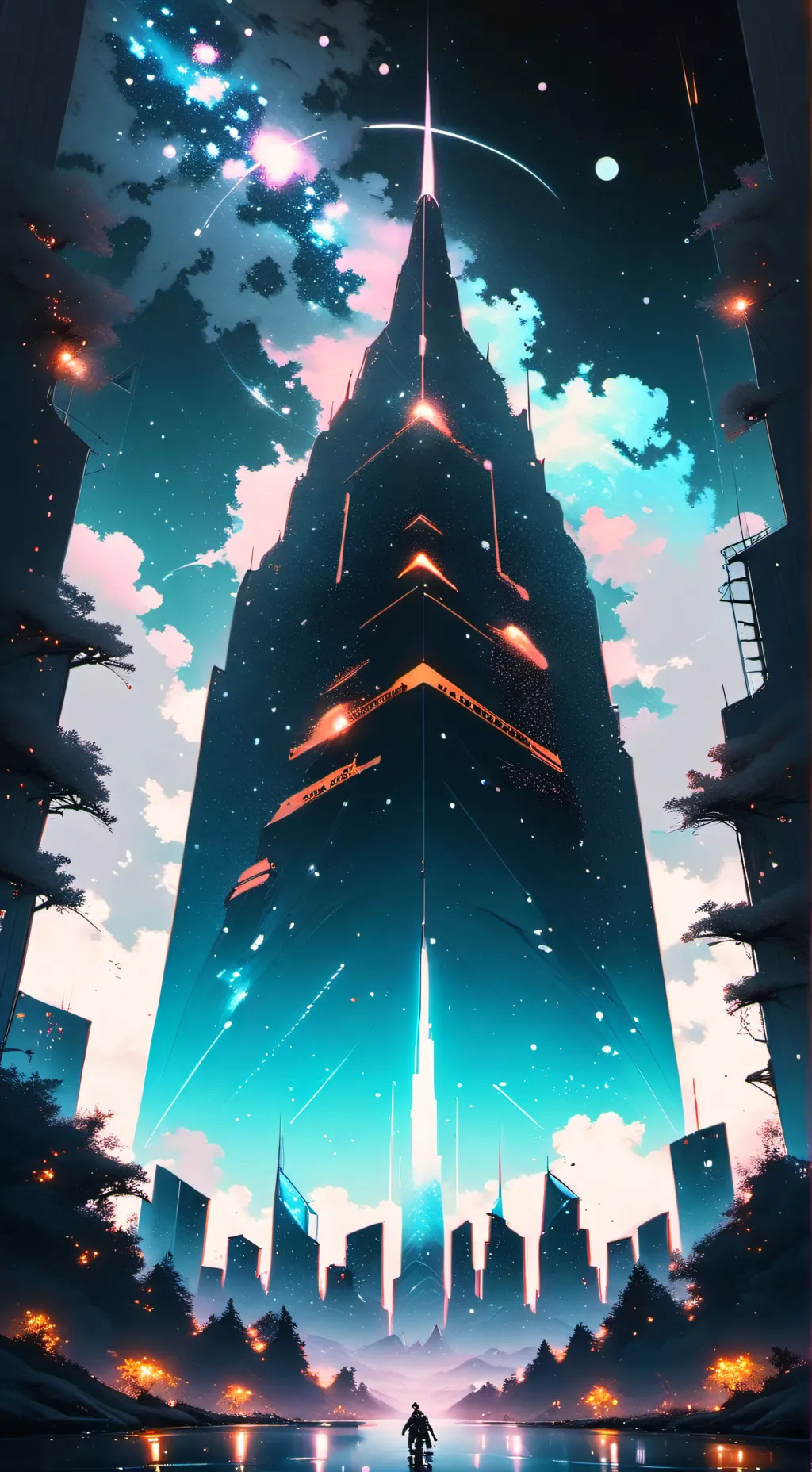 ai character: DW Sleepover background