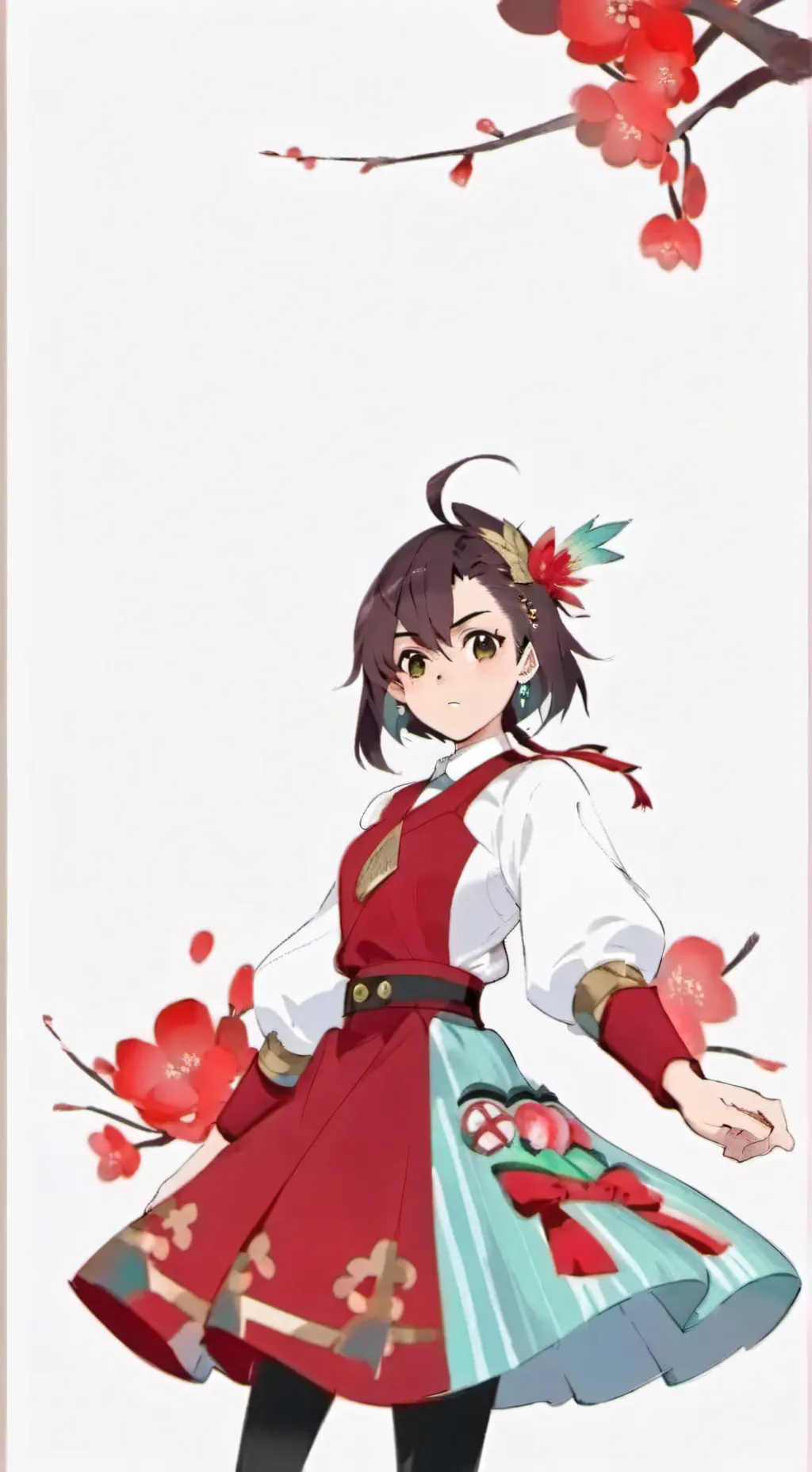 ai character: momo ayase background