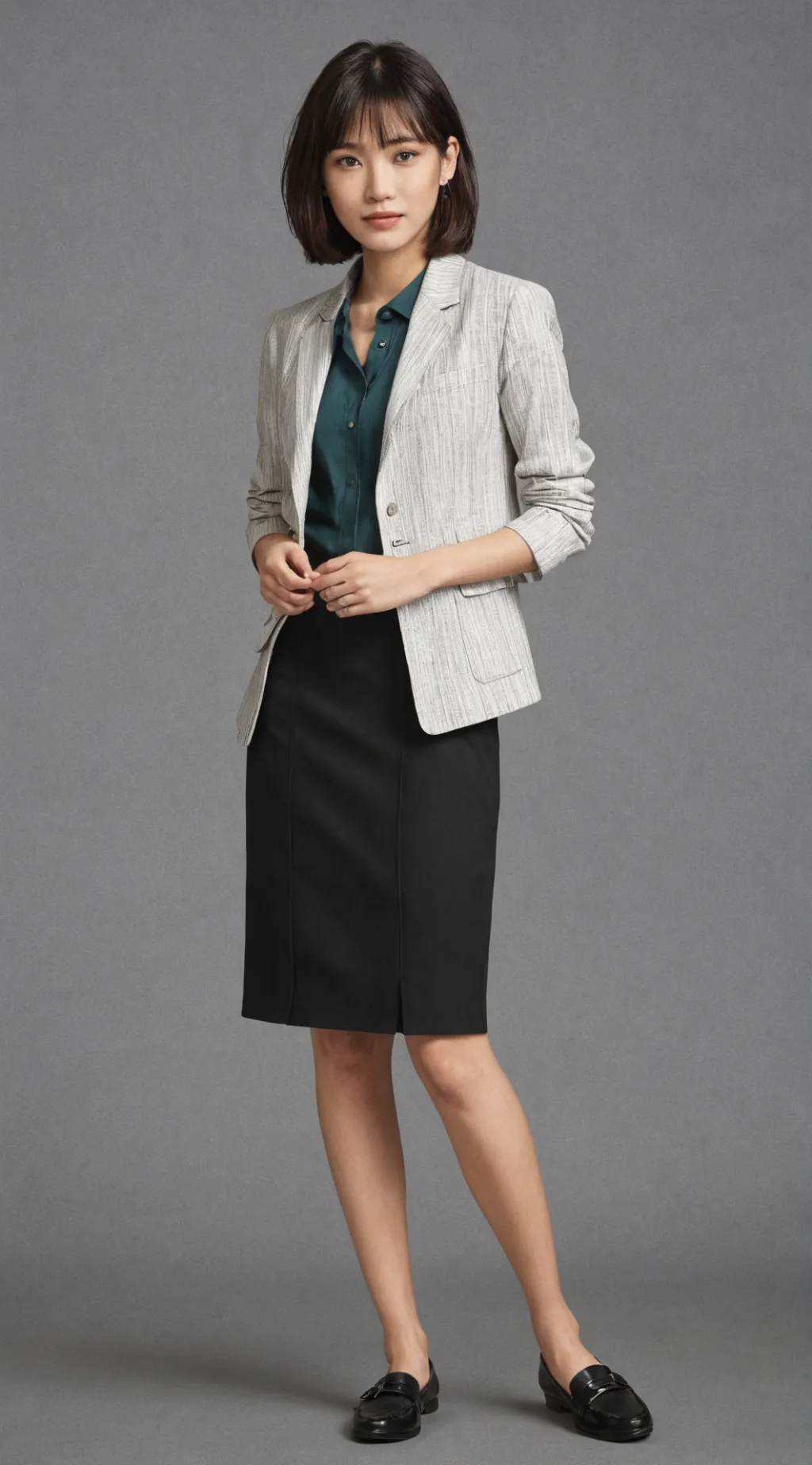 ai character: Singing  background