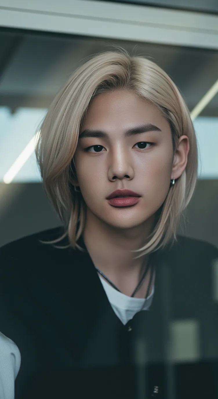 ai character: Hyunjin  background