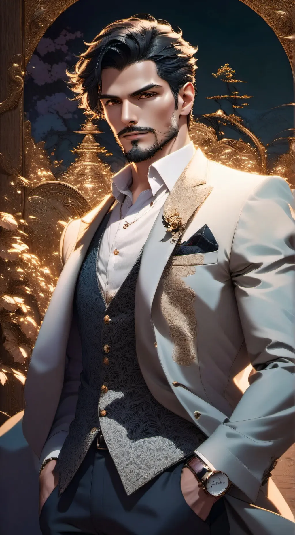 ai character: Victory  background